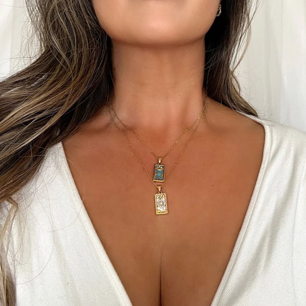 Celestial Manifestation Tarot Necklace - 10+ Designs - Image 6