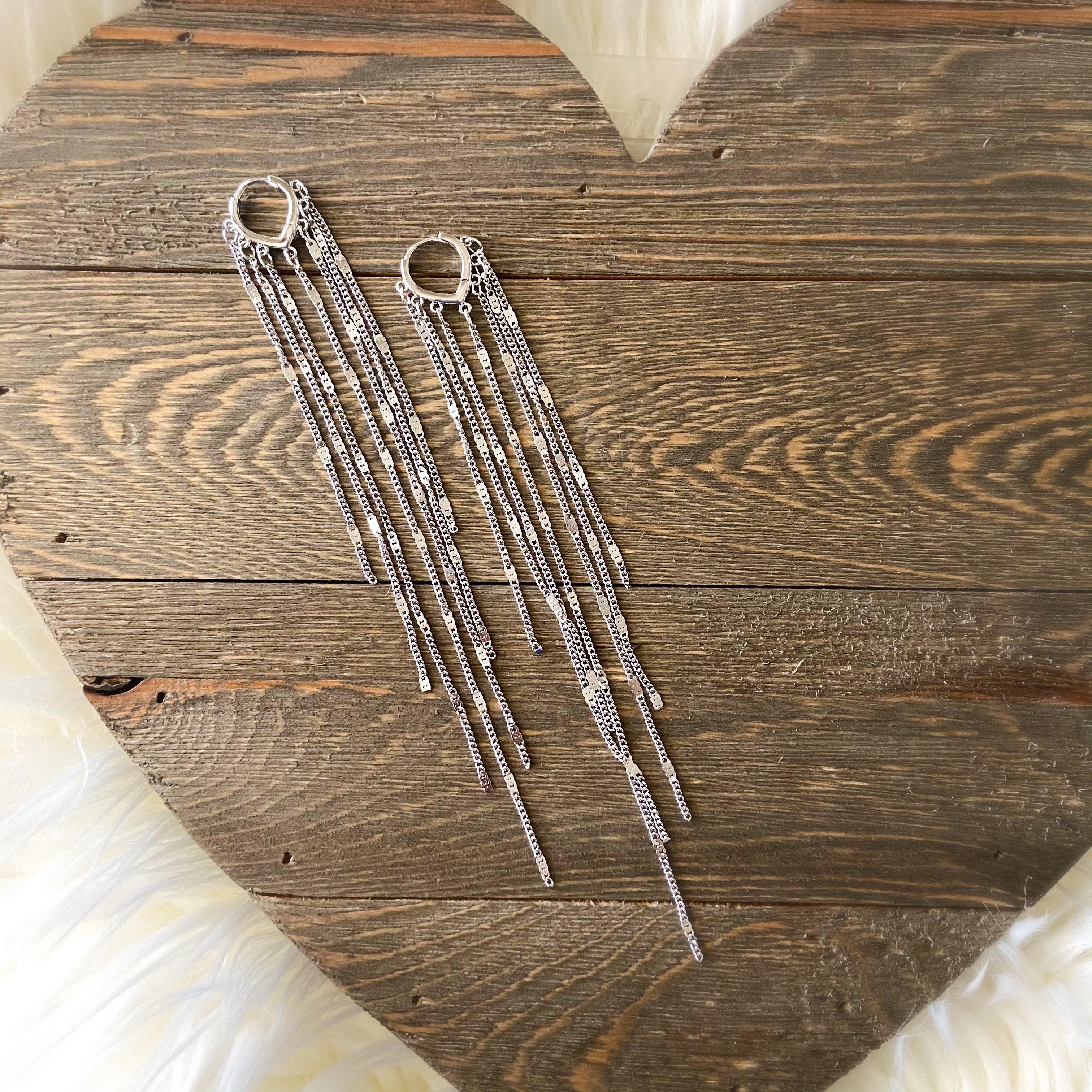 Chainfall Duster Earrings - Image 7