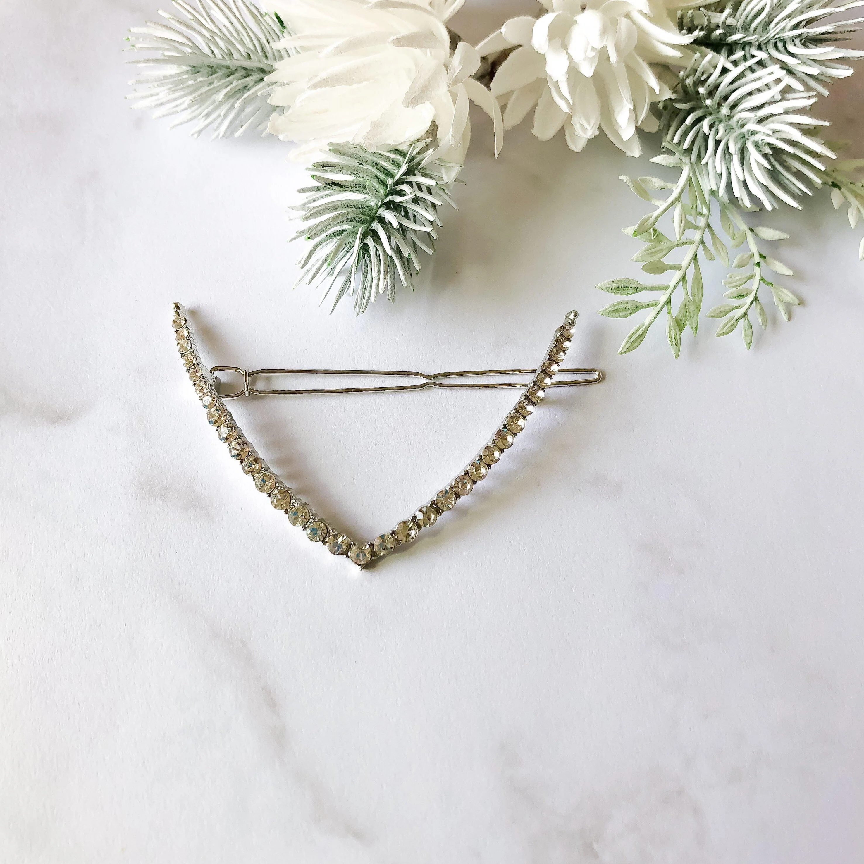 Check or X Rhinestone Hair Clips - LAST CHANCE / FINAL SALE - Image 6