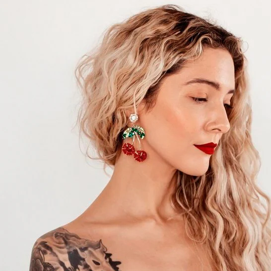π Cherry Bomb Earrings π LAST CHANCE!