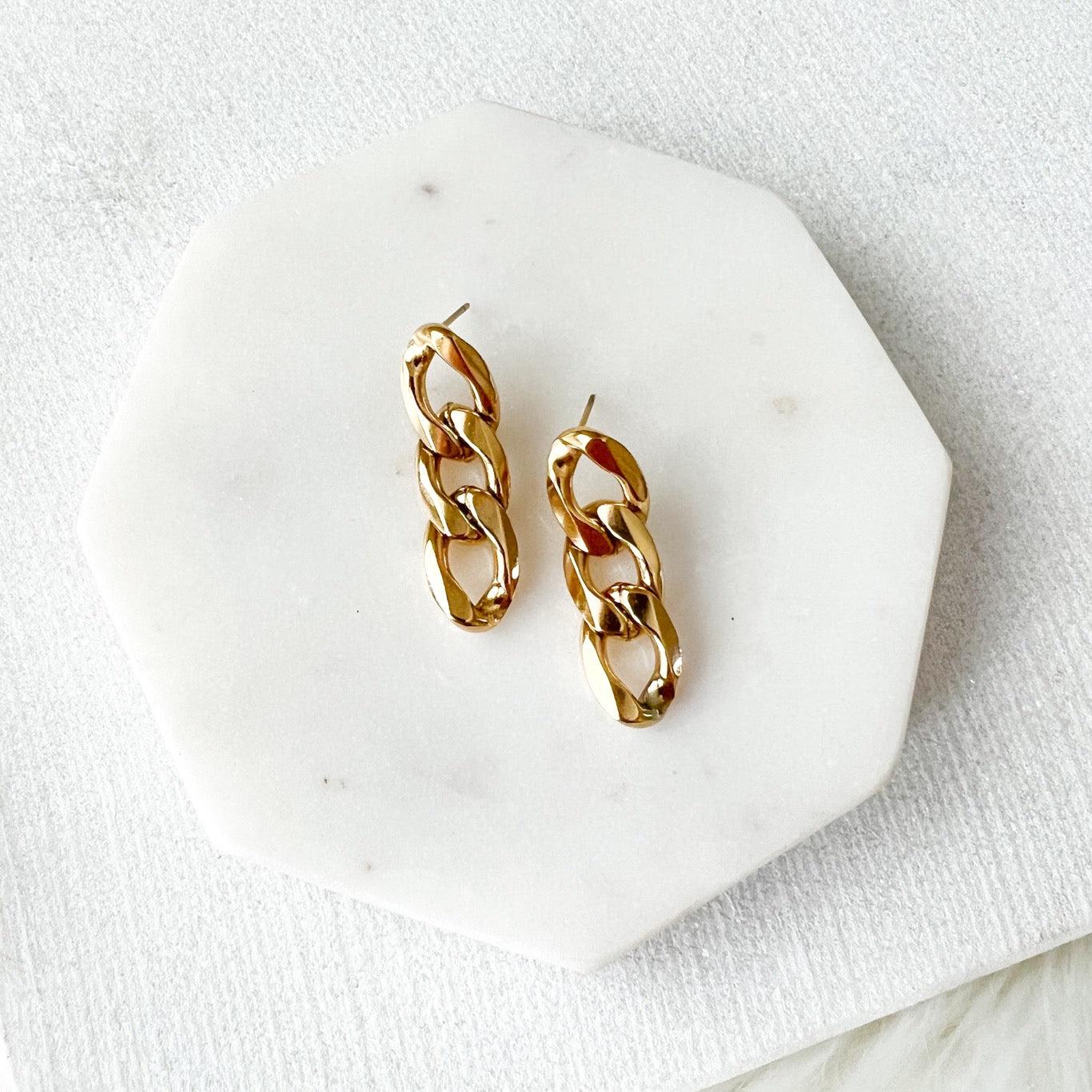 Chévere Chain Link Earrings - LAST CHANCE! - Image 11
