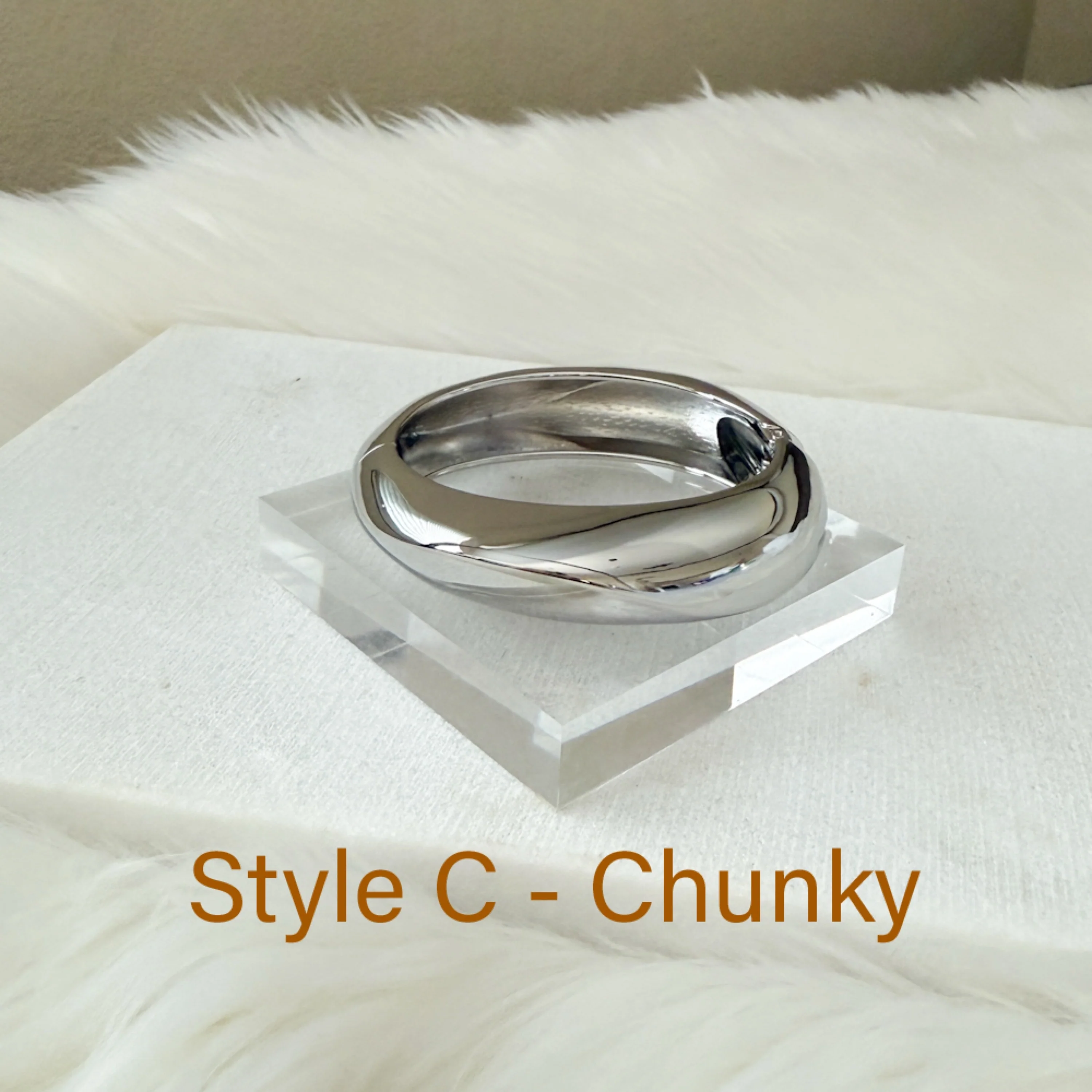 Chrome Wave Cuffs - 3 Styles - Image 27