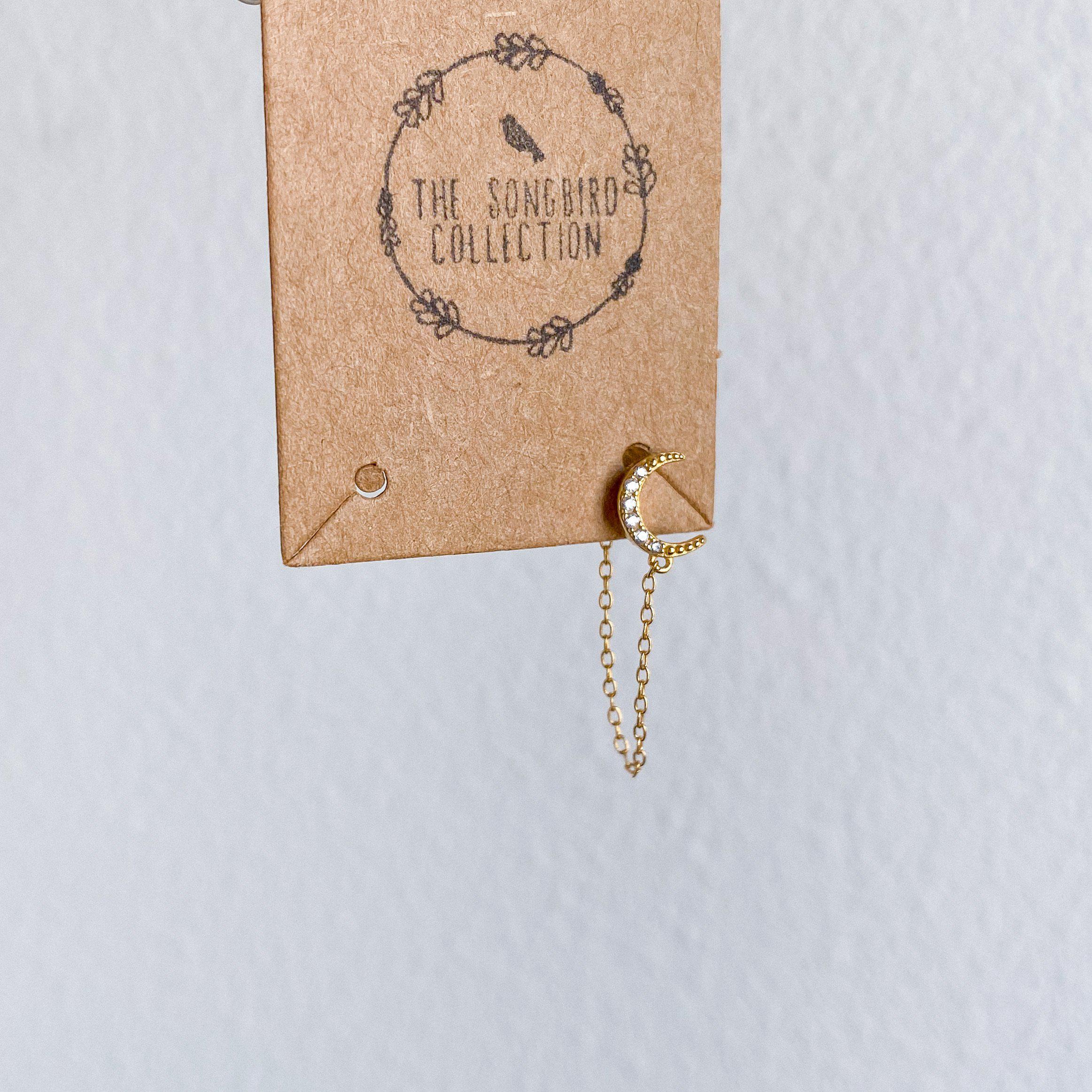 Cielo Chain Huggie Earring - LAST CHANCE! - Image 12