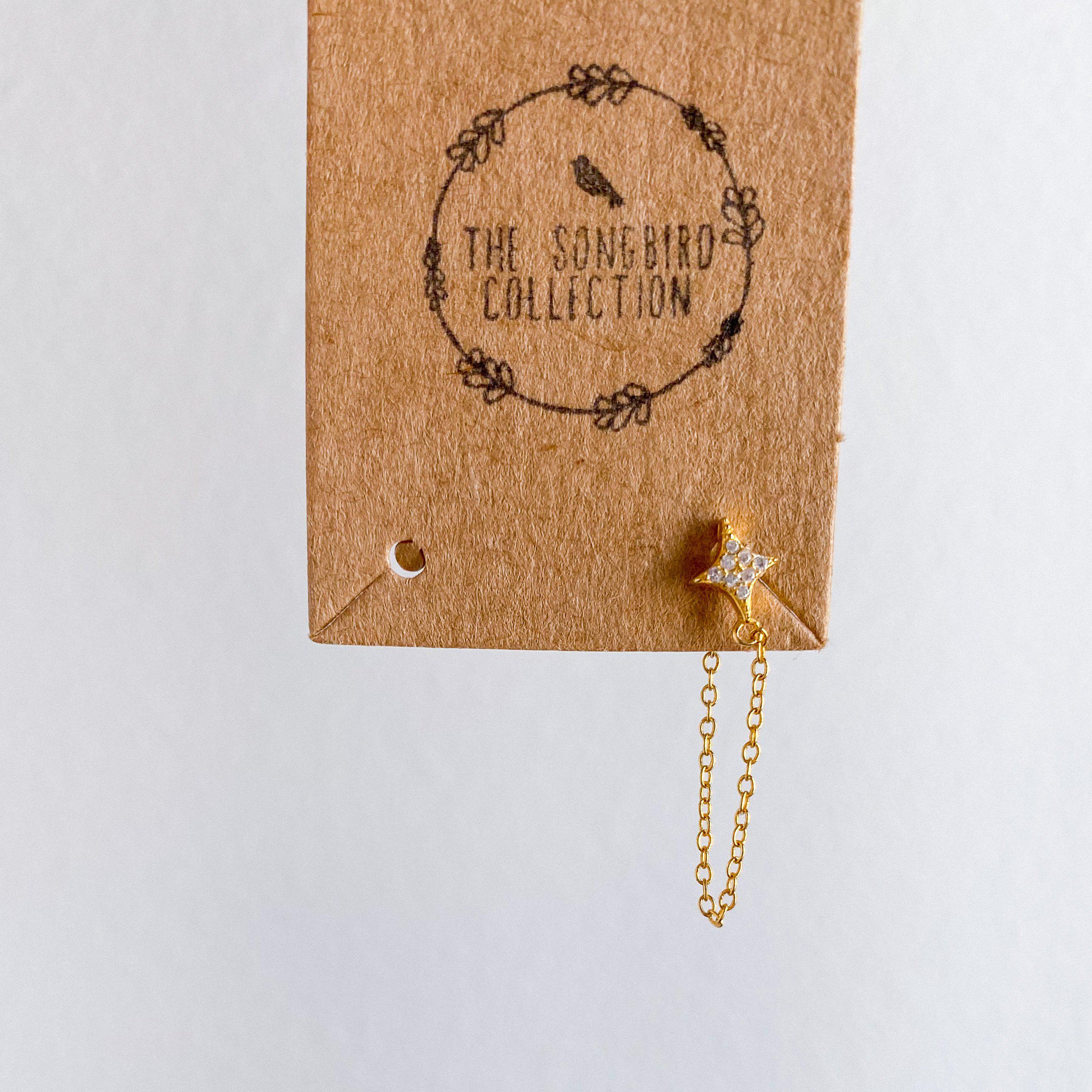 Cielo Chain Huggie Earring - LAST CHANCE! - Image 14