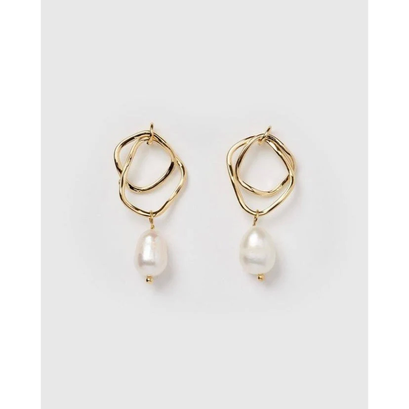 Faith Freshwater Pearl Earrings - Image 3