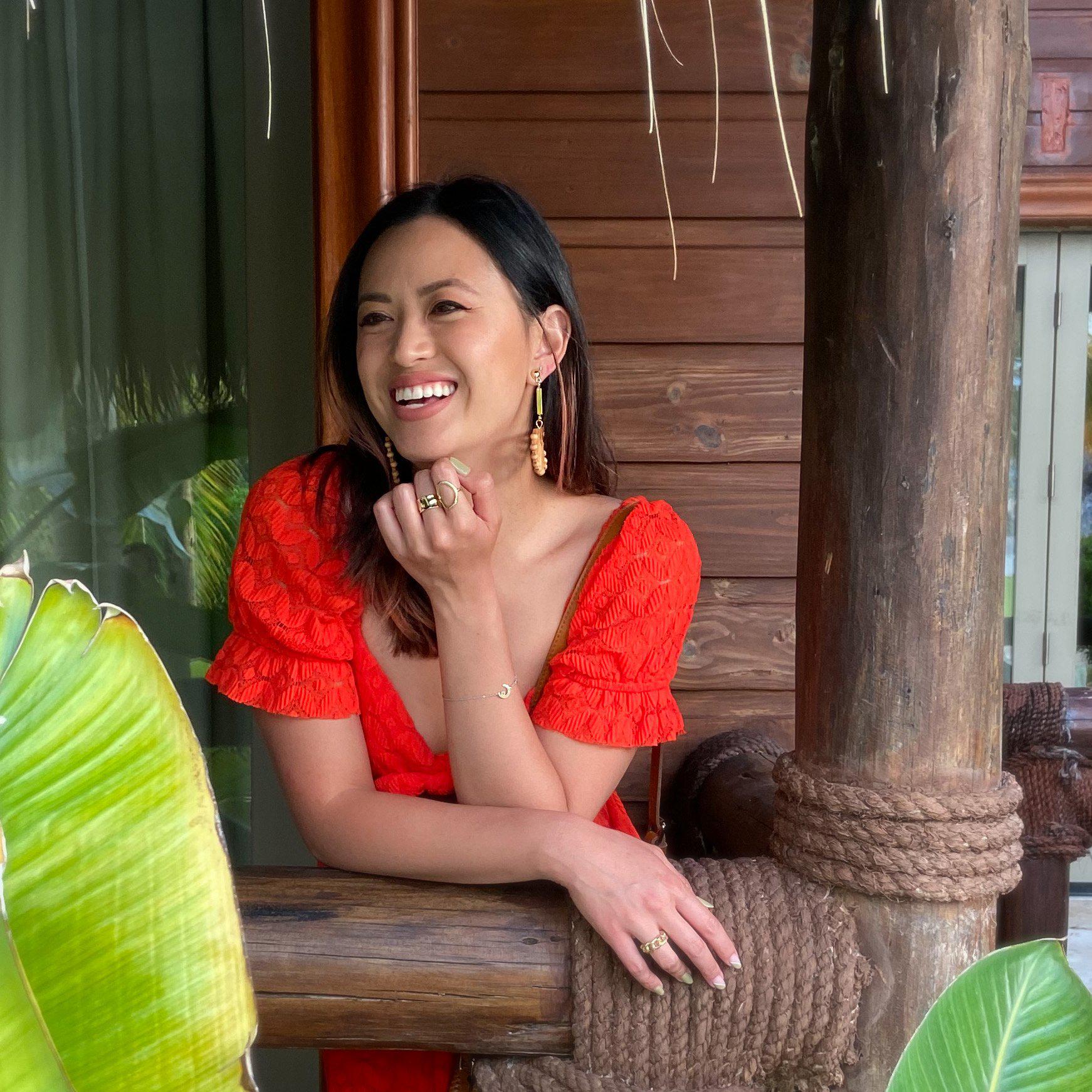 Costa Rica Wooden Statement Earrings - LAST CHANCE! - Image 7