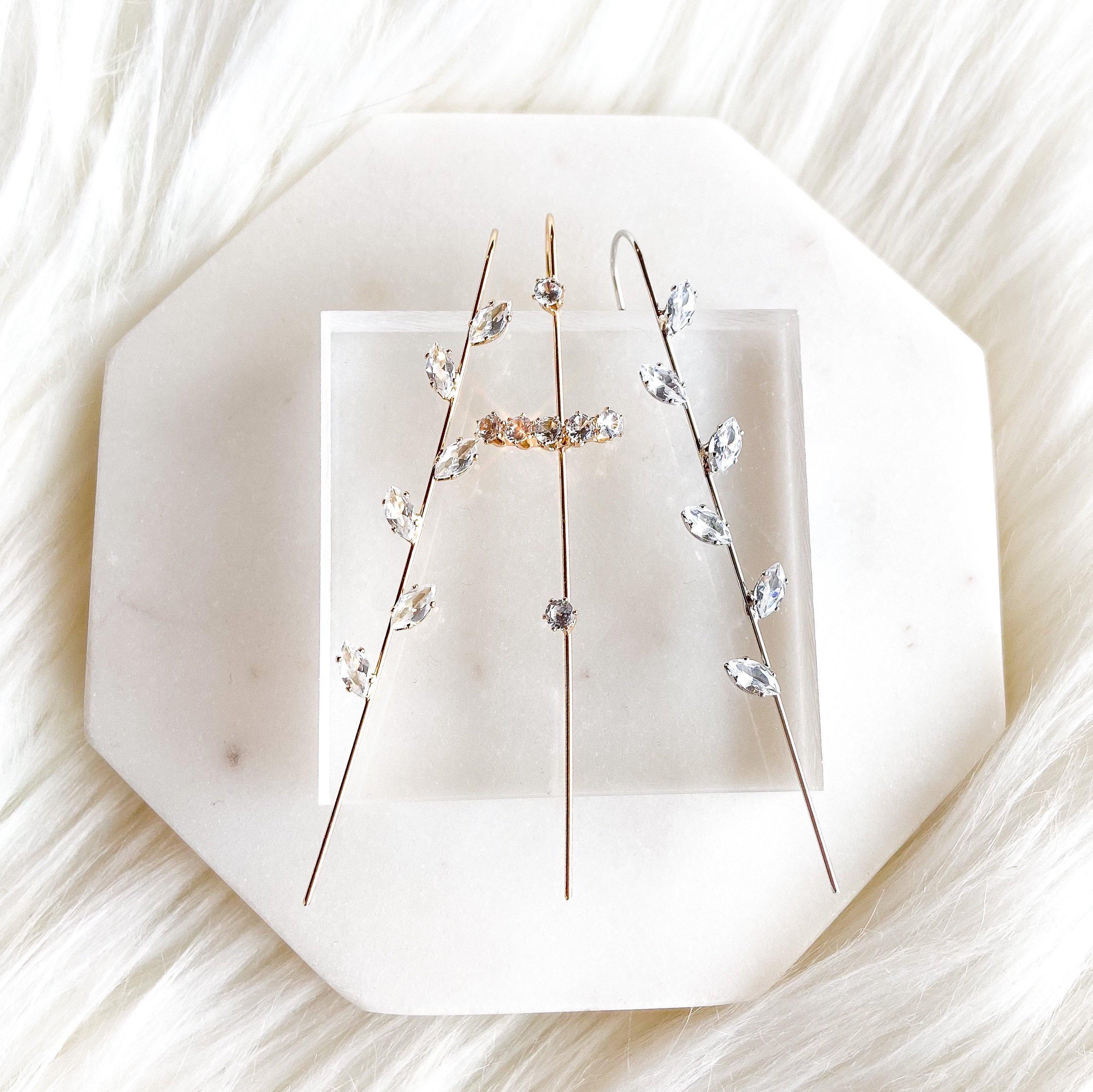 Crystal Bliss Ear Hook / Ear Cuff - LAST CHANCE! - Image 11