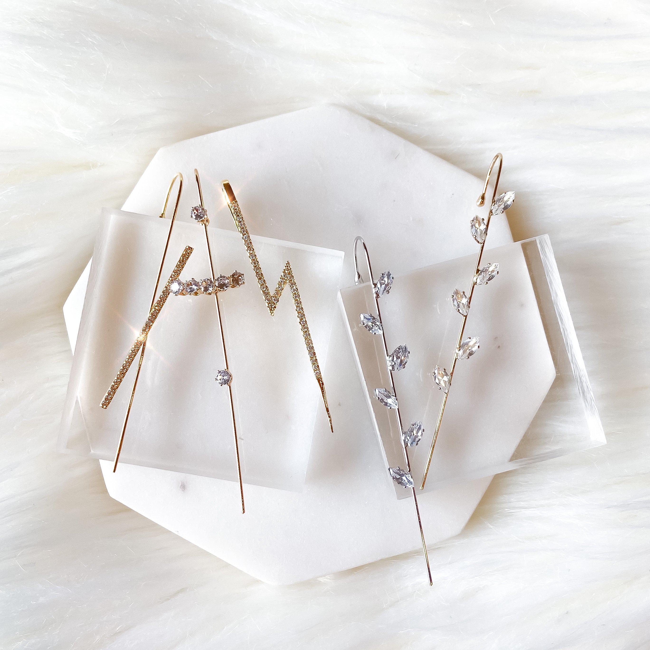 Crystal Bliss Ear Hook / Ear Cuff - LAST CHANCE! - Image 14