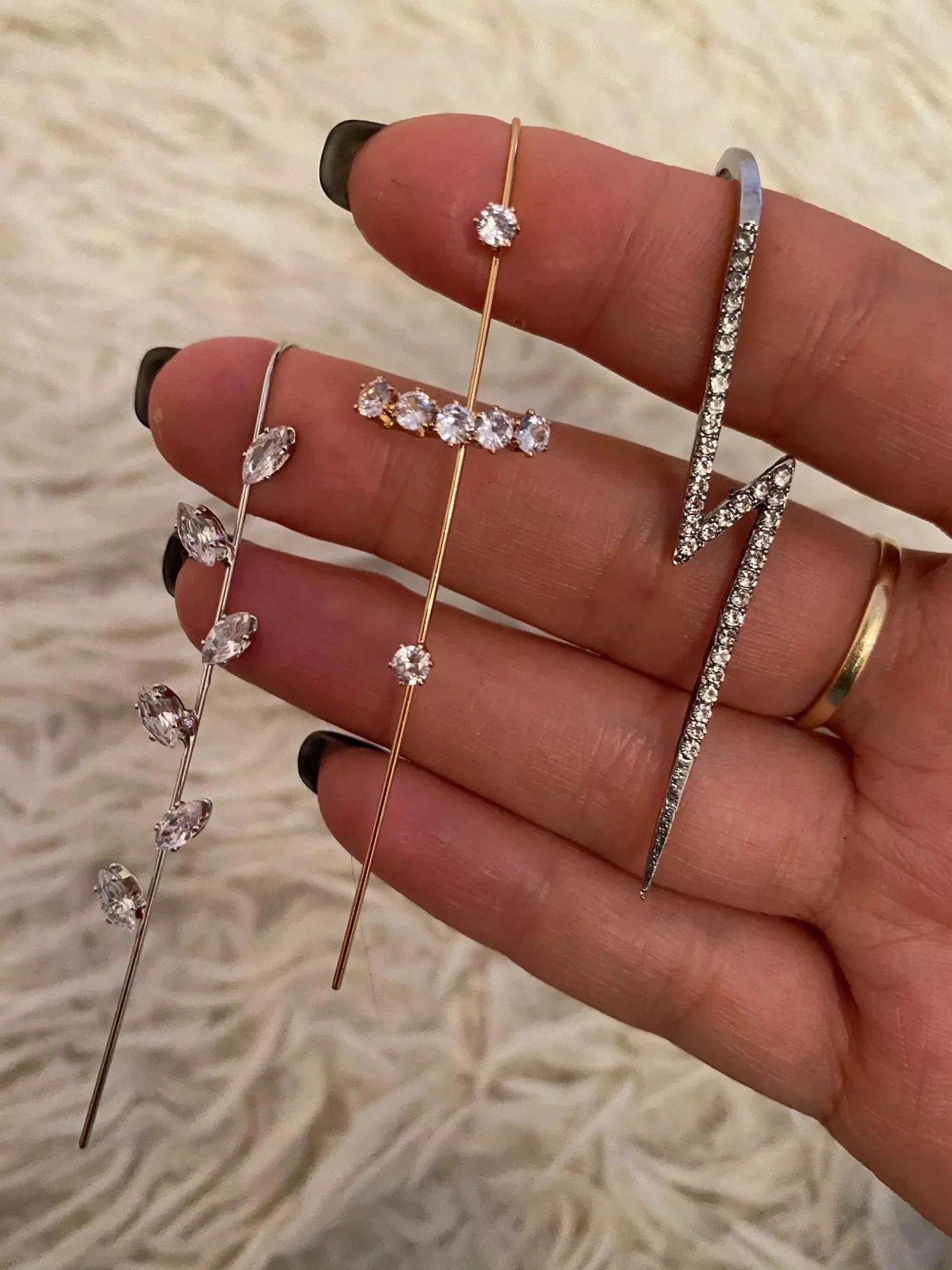 Crystal Bliss Ear Hook / Ear Cuff - LAST CHANCE! - Image 17