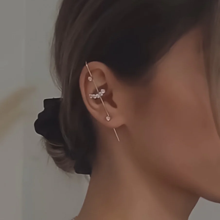 Crystal Bliss Ear Hook / Ear Cuff - LAST CHANCE! - Image 20