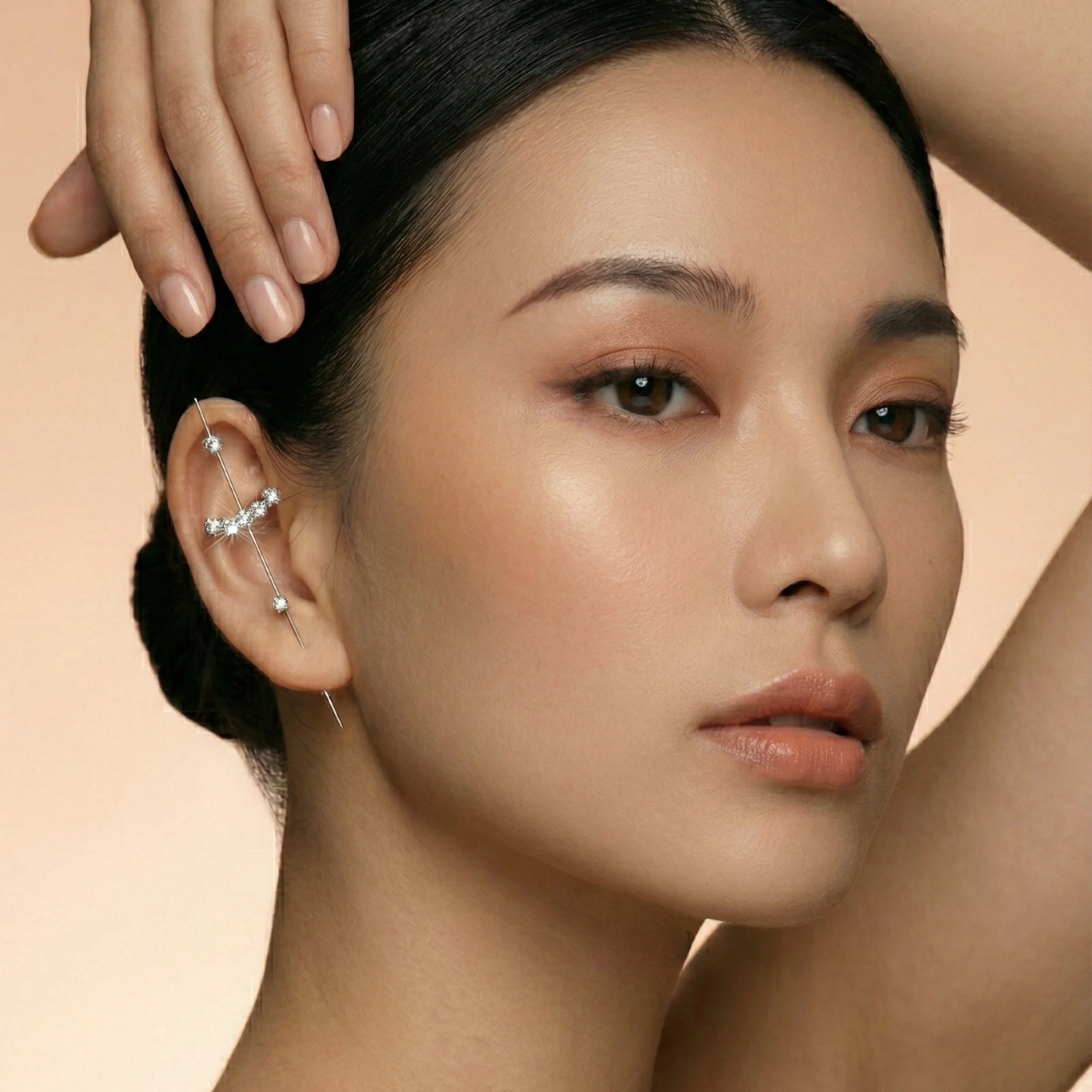 Crystal Bliss Ear Hook / Ear Cuff - LAST CHANCE! - Image 7