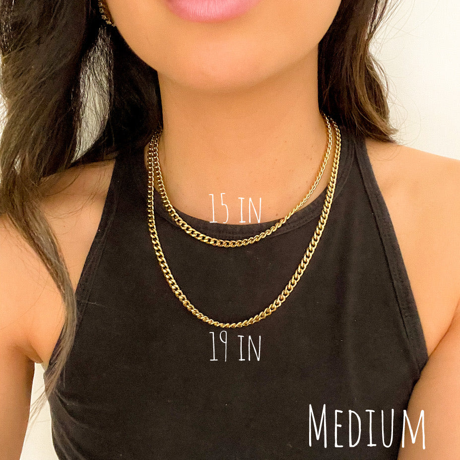 Cuban Curb Chain Necklace - LAST CHANCE! - Image 14