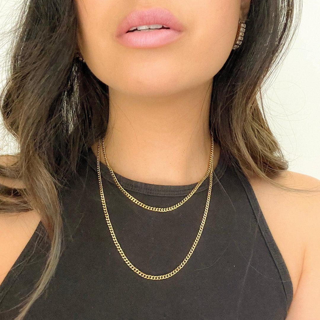 Cuban Curb Chain Necklace - LAST CHANCE! - Image 2