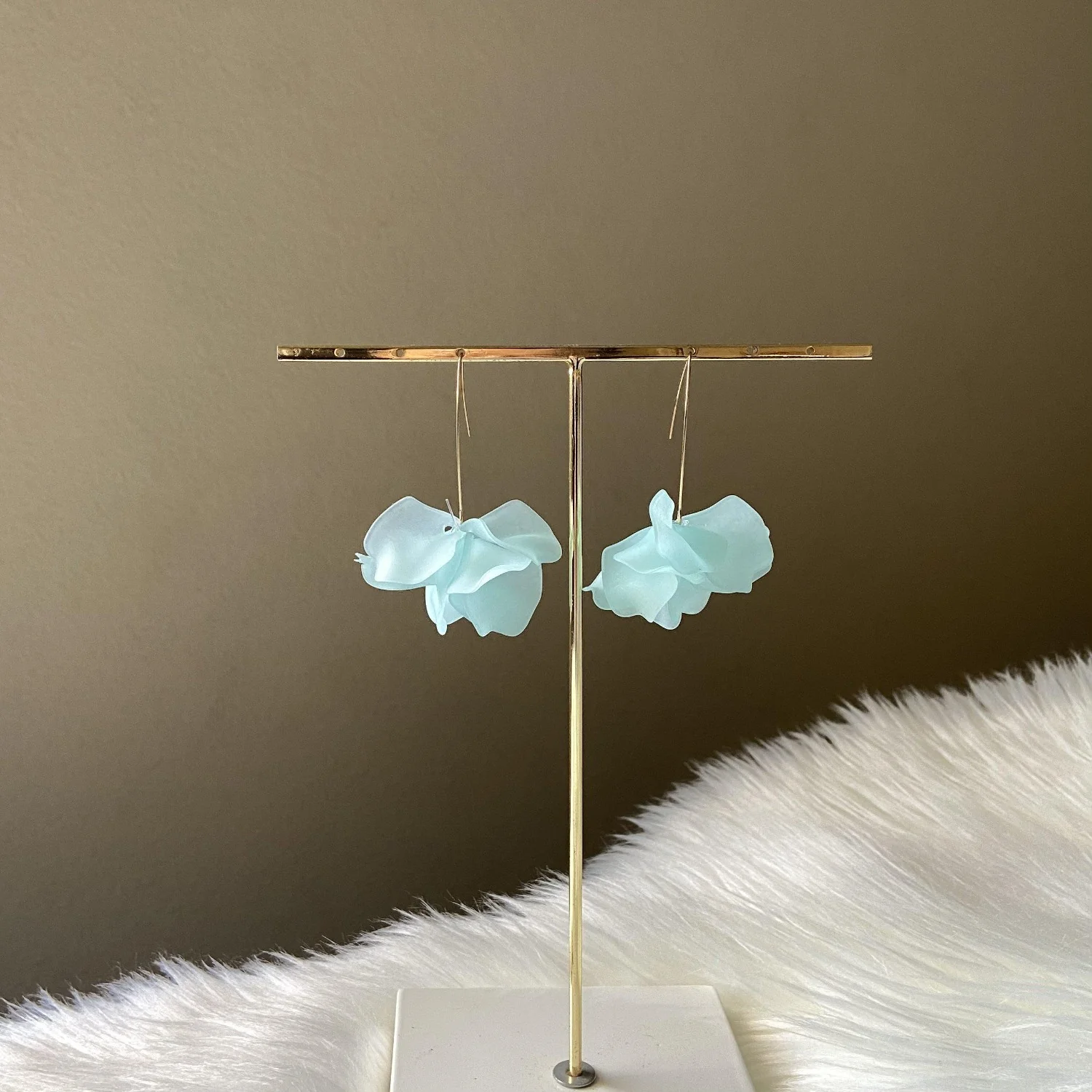 Cyclamen Petal Drop Earrings - 20 COLORS LAST CHANCE! - Image 20