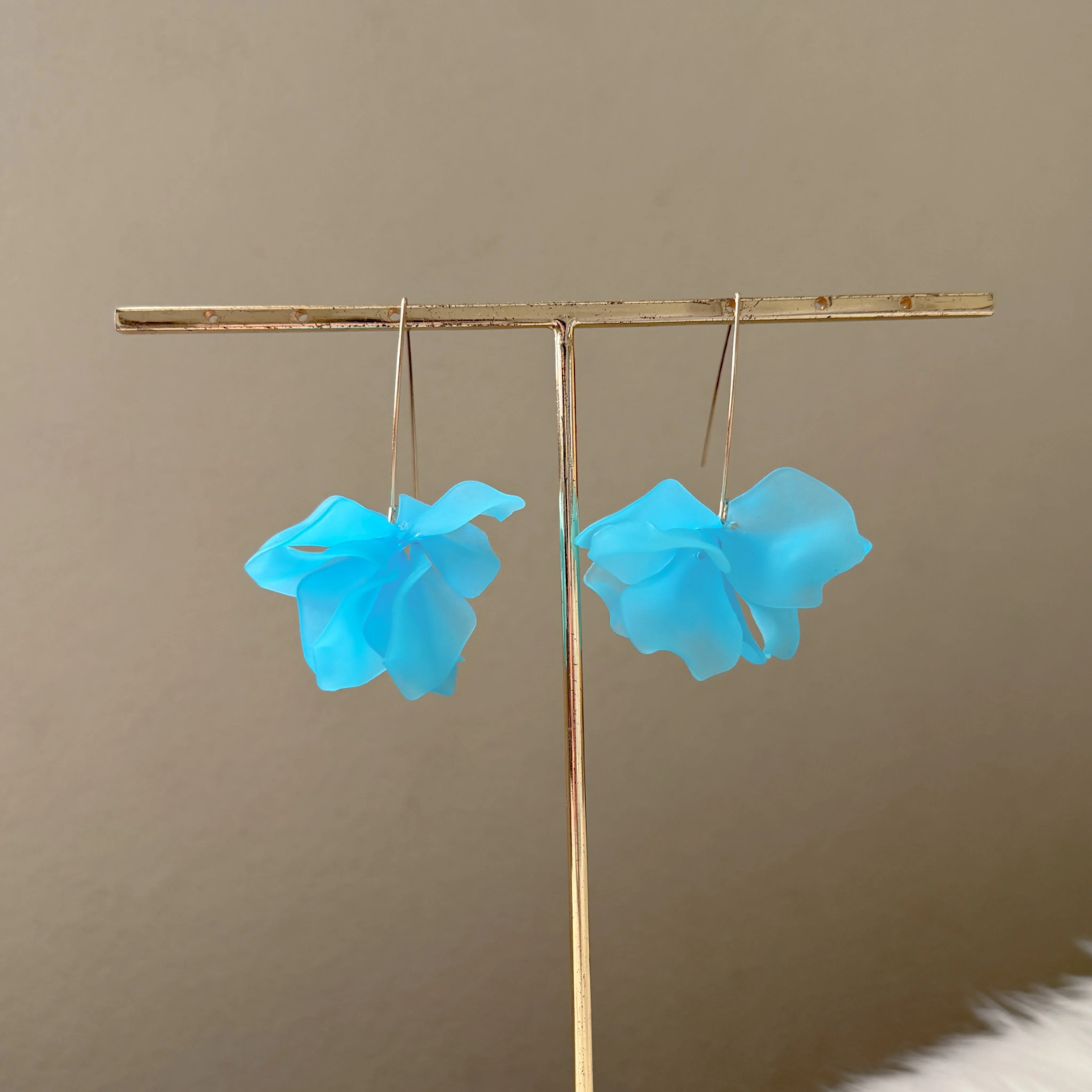 Cyclamen Petal Drop Earrings - 20 COLORS LAST CHANCE! - Image 35