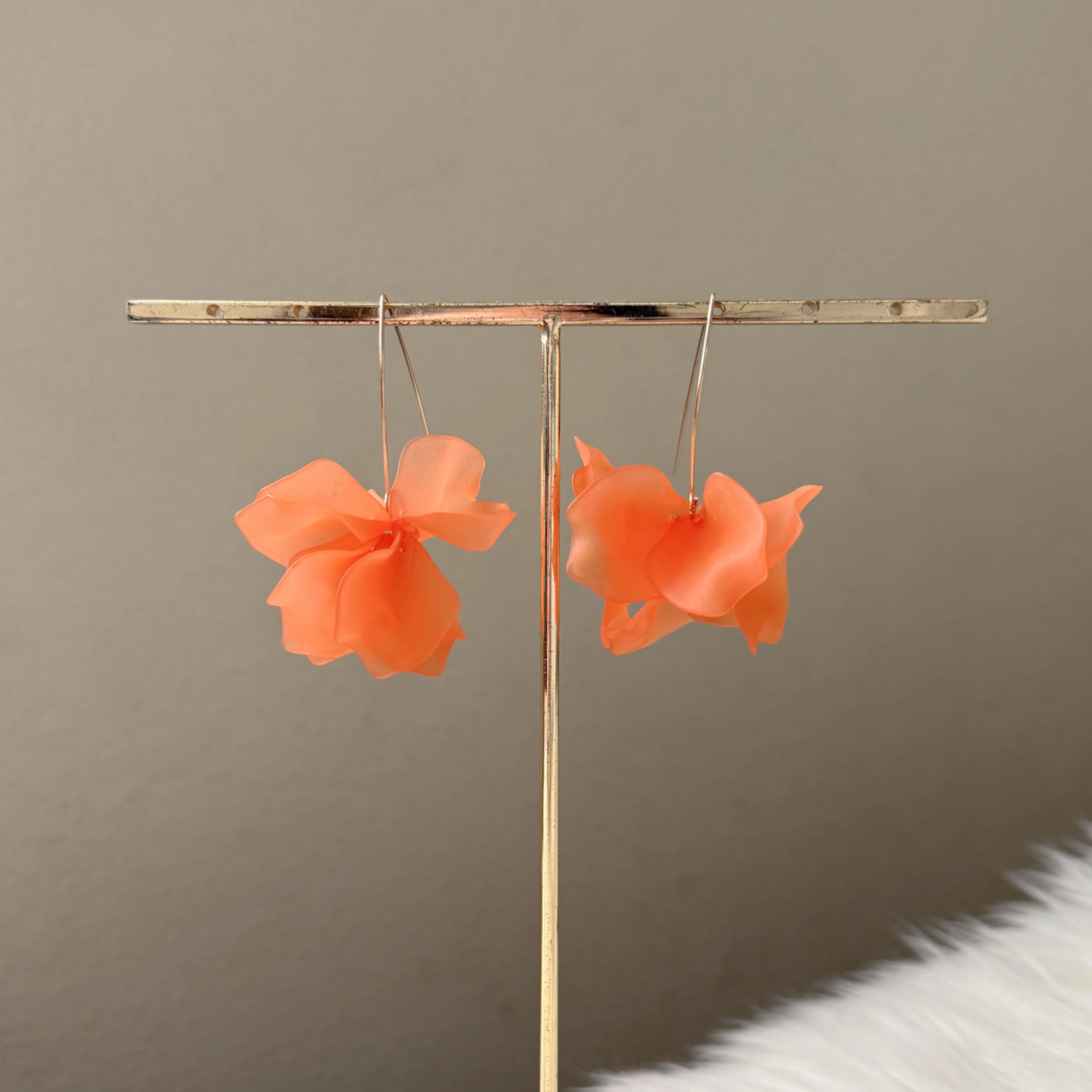 Cyclamen Petal Drop Earrings - 20 COLORS LAST CHANCE! - Image 37
