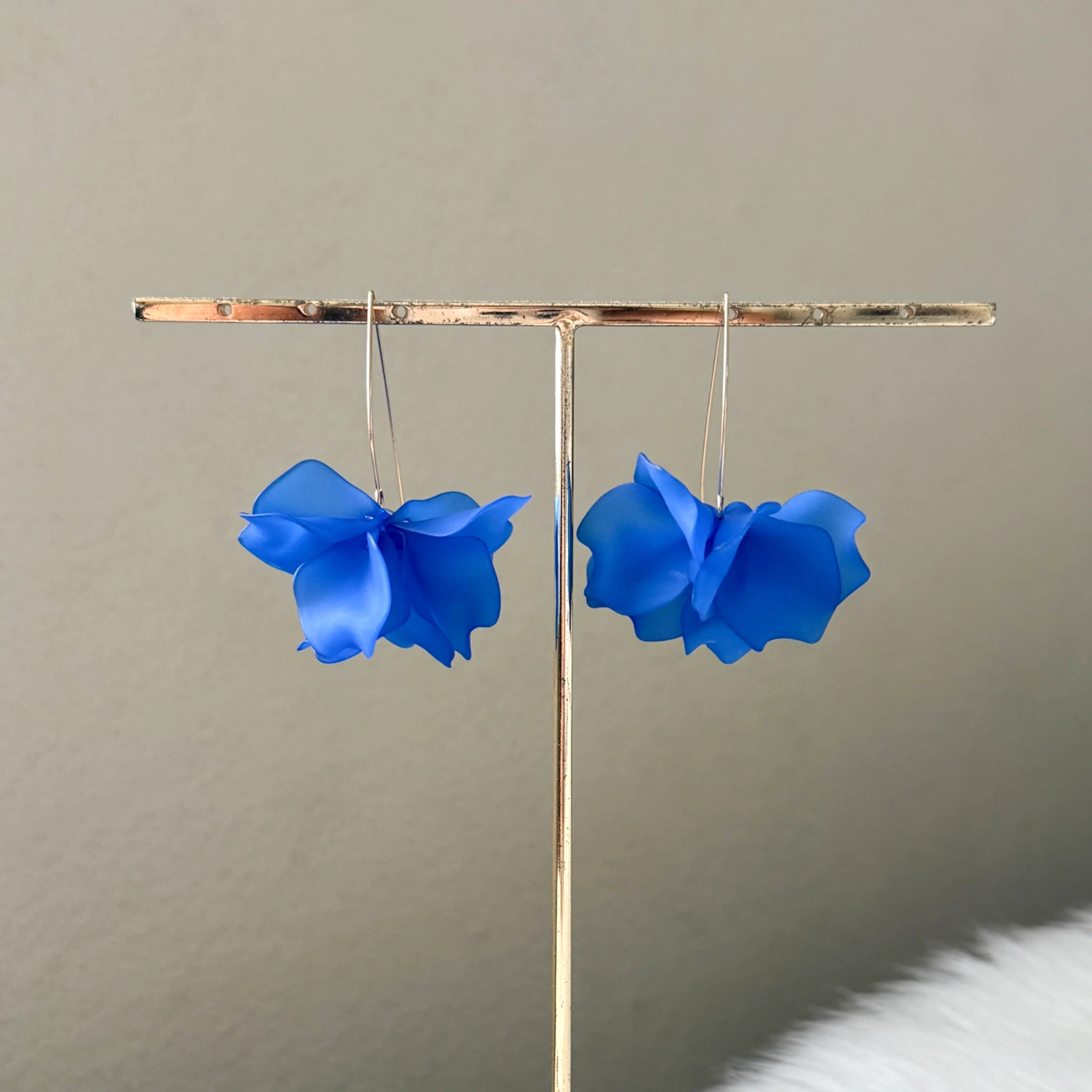 Cyclamen Petal Drop Earrings - 20 COLORS LAST CHANCE! - Image 38