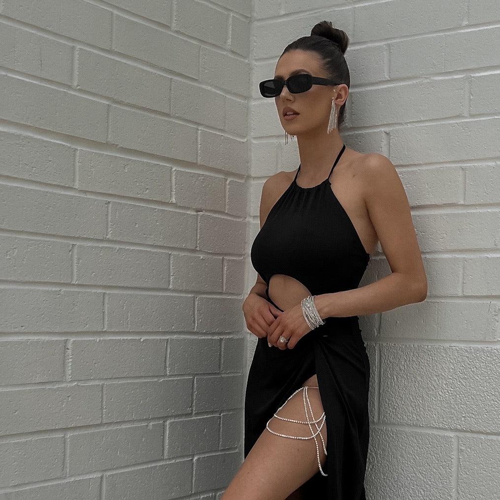 Drippin Glam Rhinestone Leg Chain - LAST CHANCE! - Image 13
