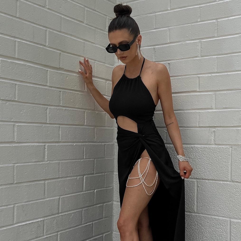Drippin Glam Rhinestone Leg Chain - LAST CHANCE! - Image 15
