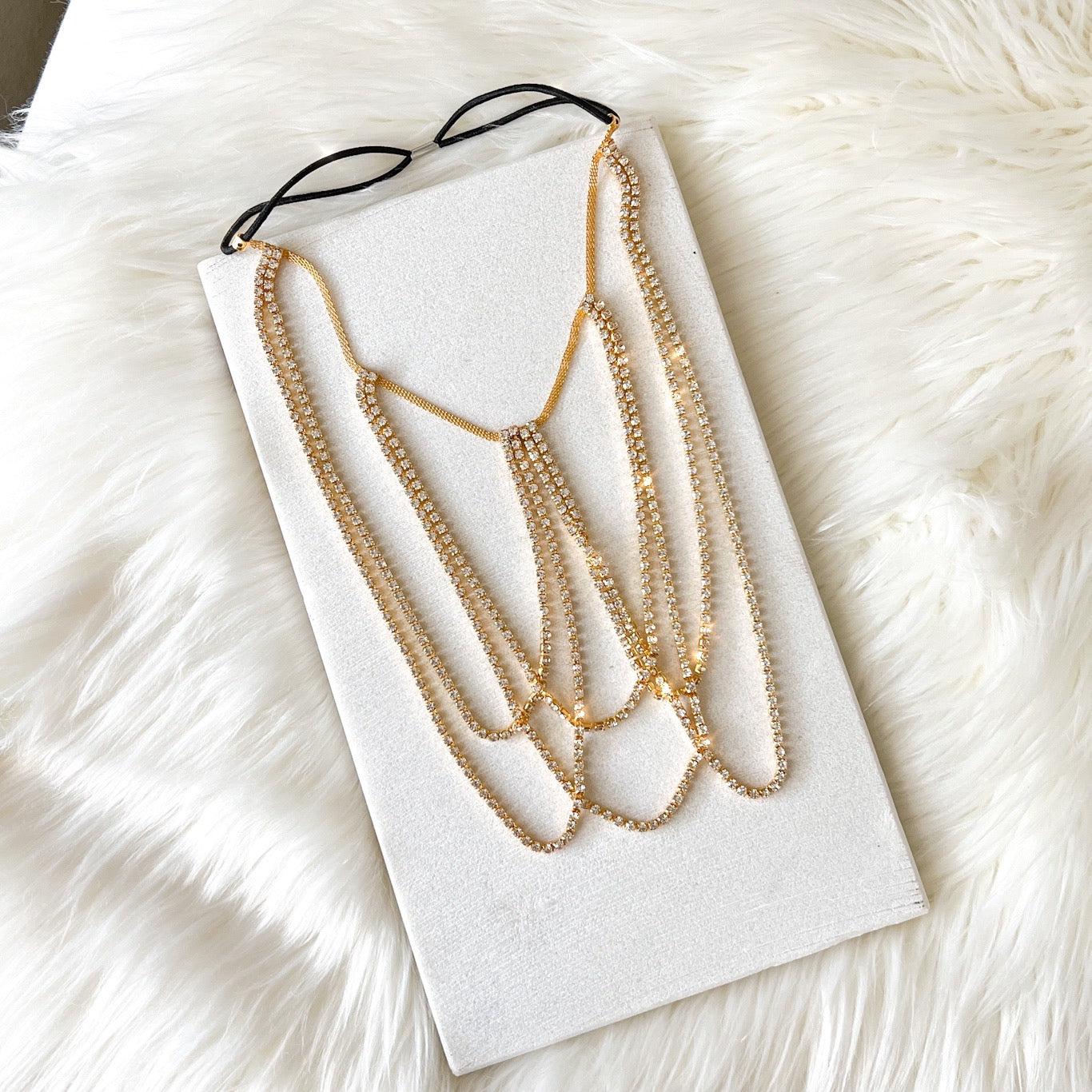 Drippin Glam Rhinestone Leg Chain - LAST CHANCE! - Image 23
