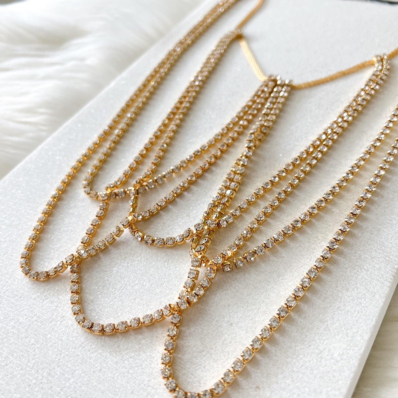 Drippin Glam Rhinestone Leg Chain - LAST CHANCE! - Image 24