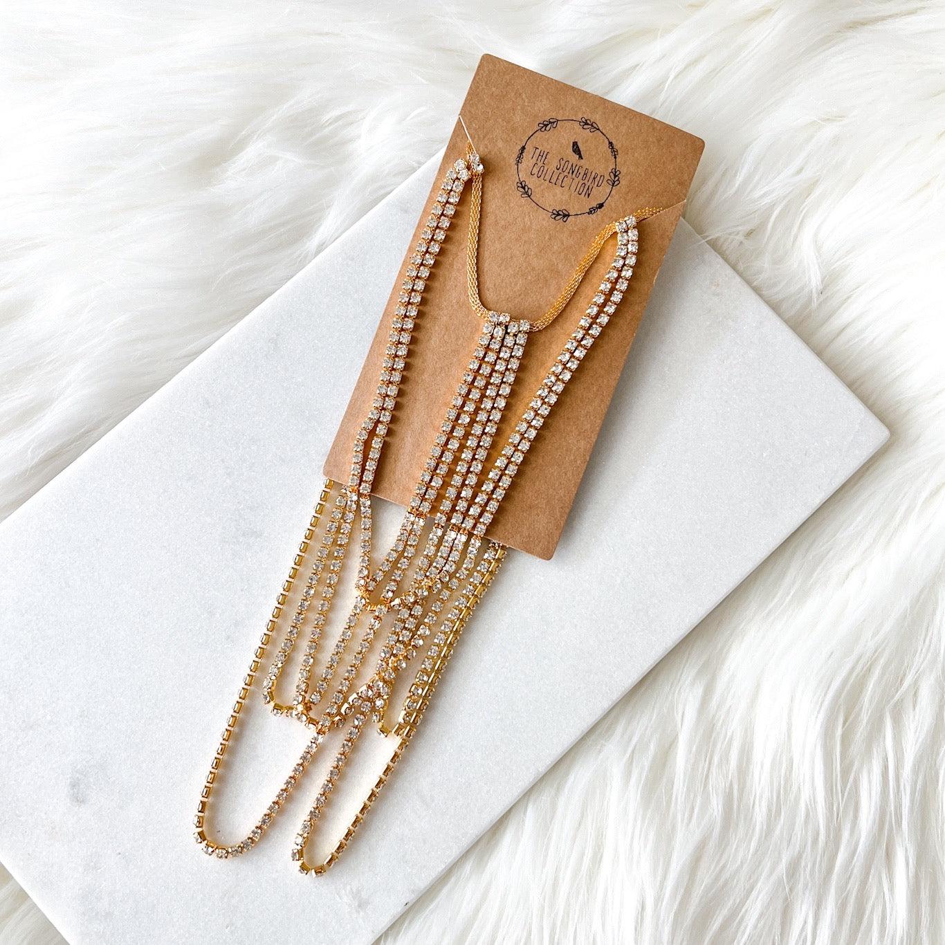 Drippin Glam Rhinestone Leg Chain - LAST CHANCE! - Image 27