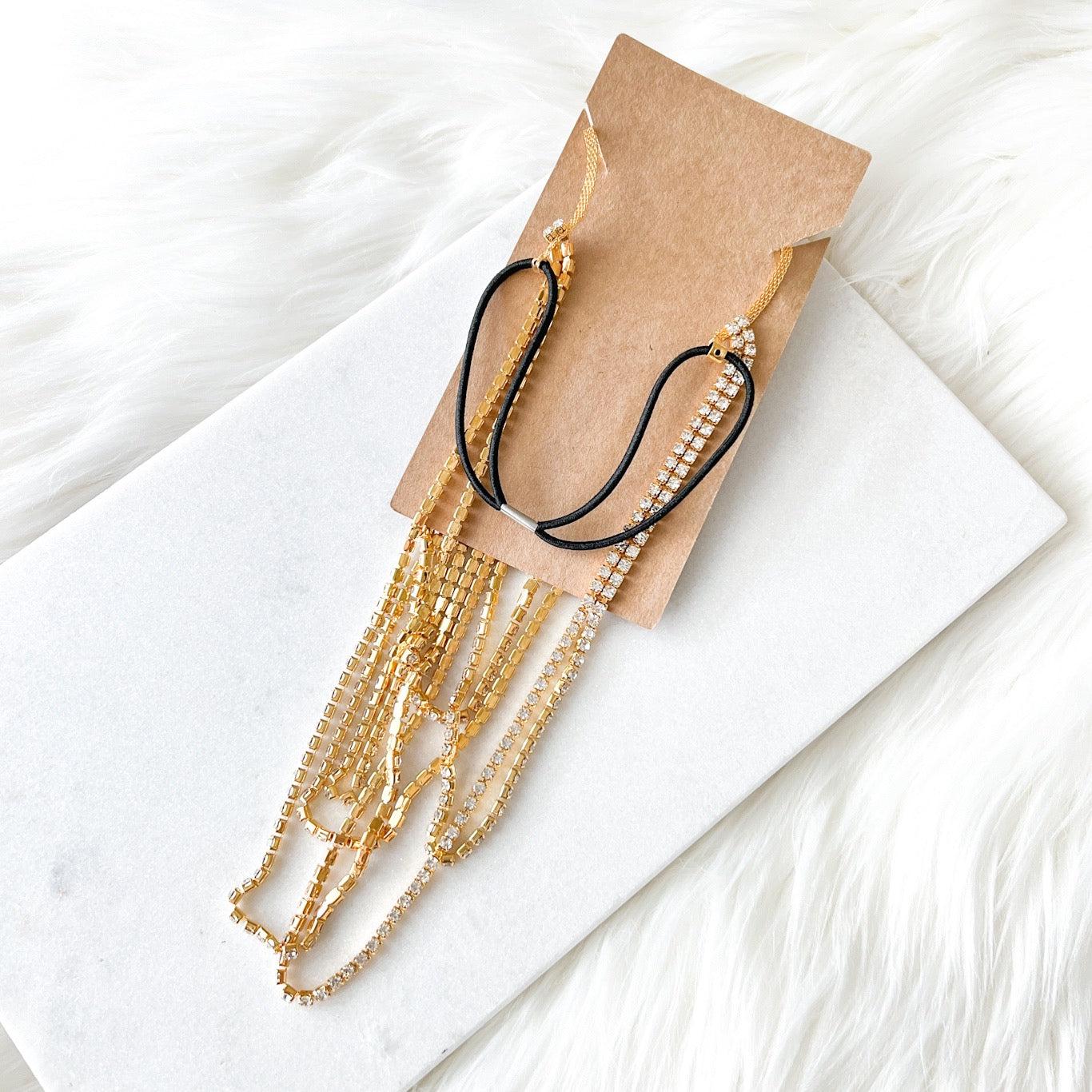 Drippin Glam Rhinestone Leg Chain - LAST CHANCE! - Image 28