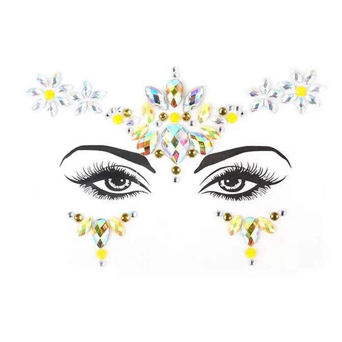 β‘οΈ Electric Color Punch Face Jewels π 10 Designs - Image 3