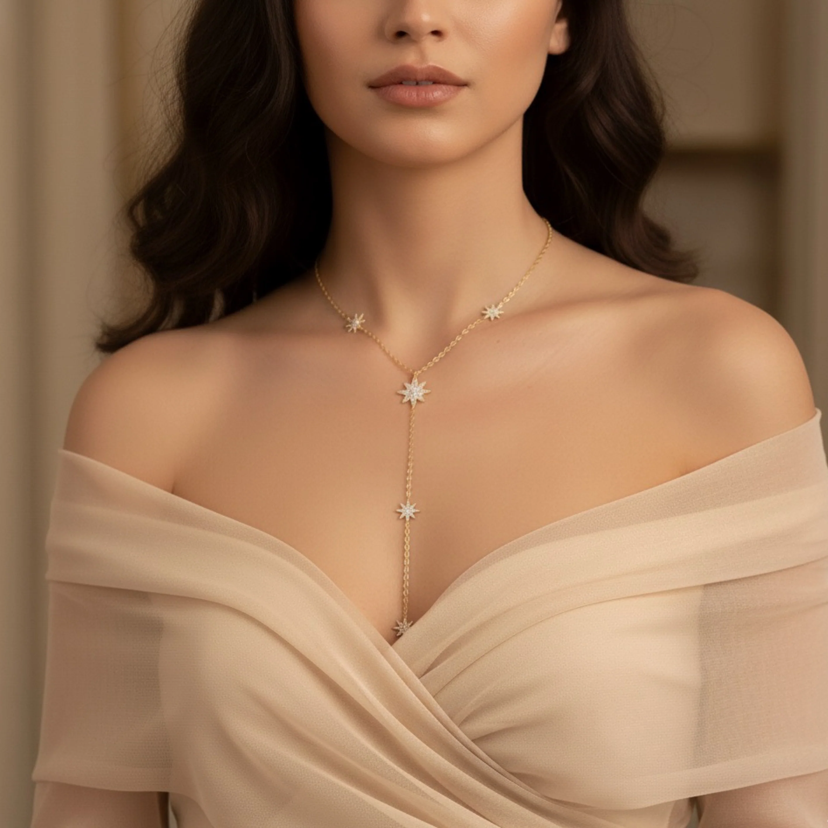 Eternal Stars Lariat Necklace - Image 13