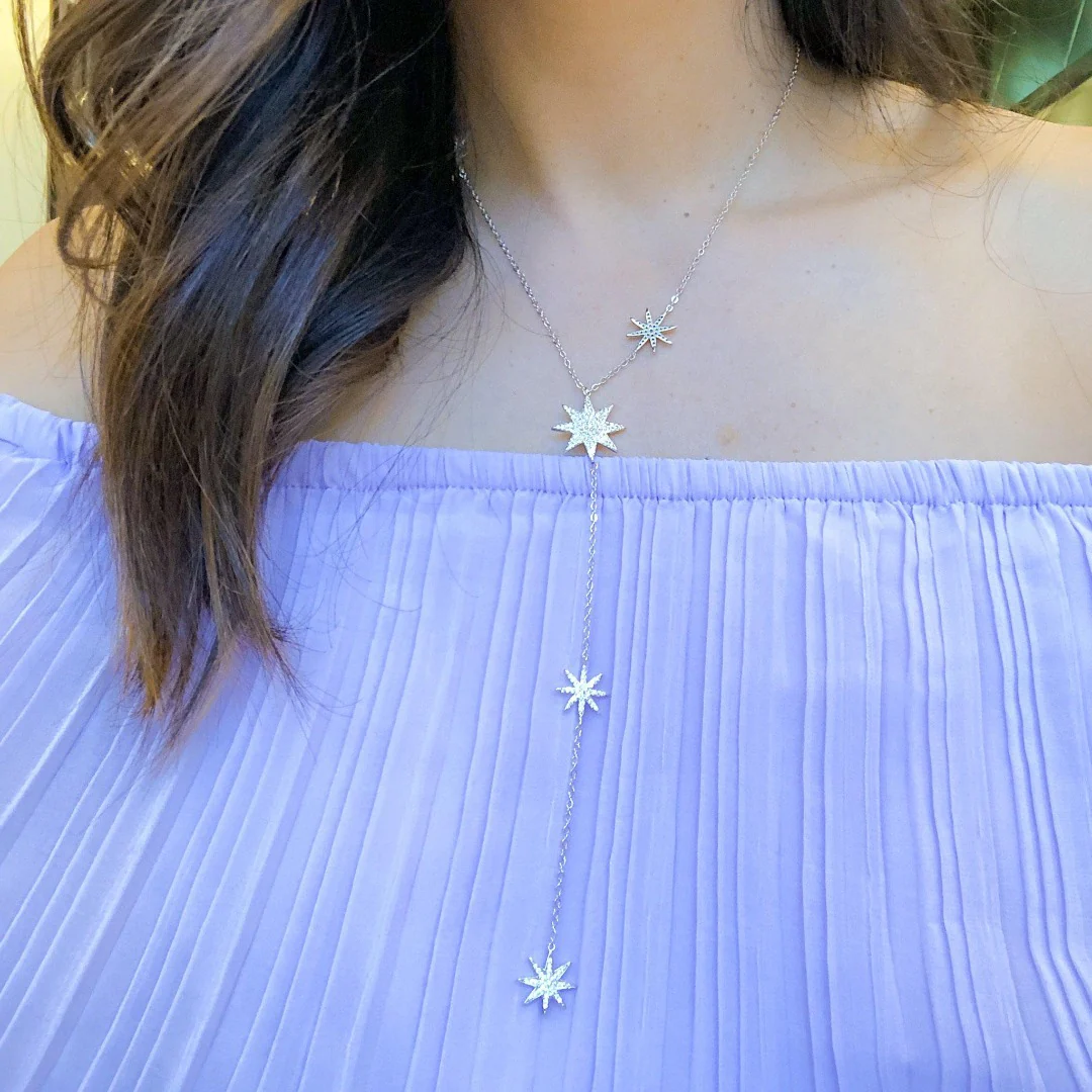 Eternal Stars Lariat Necklace - Image 9