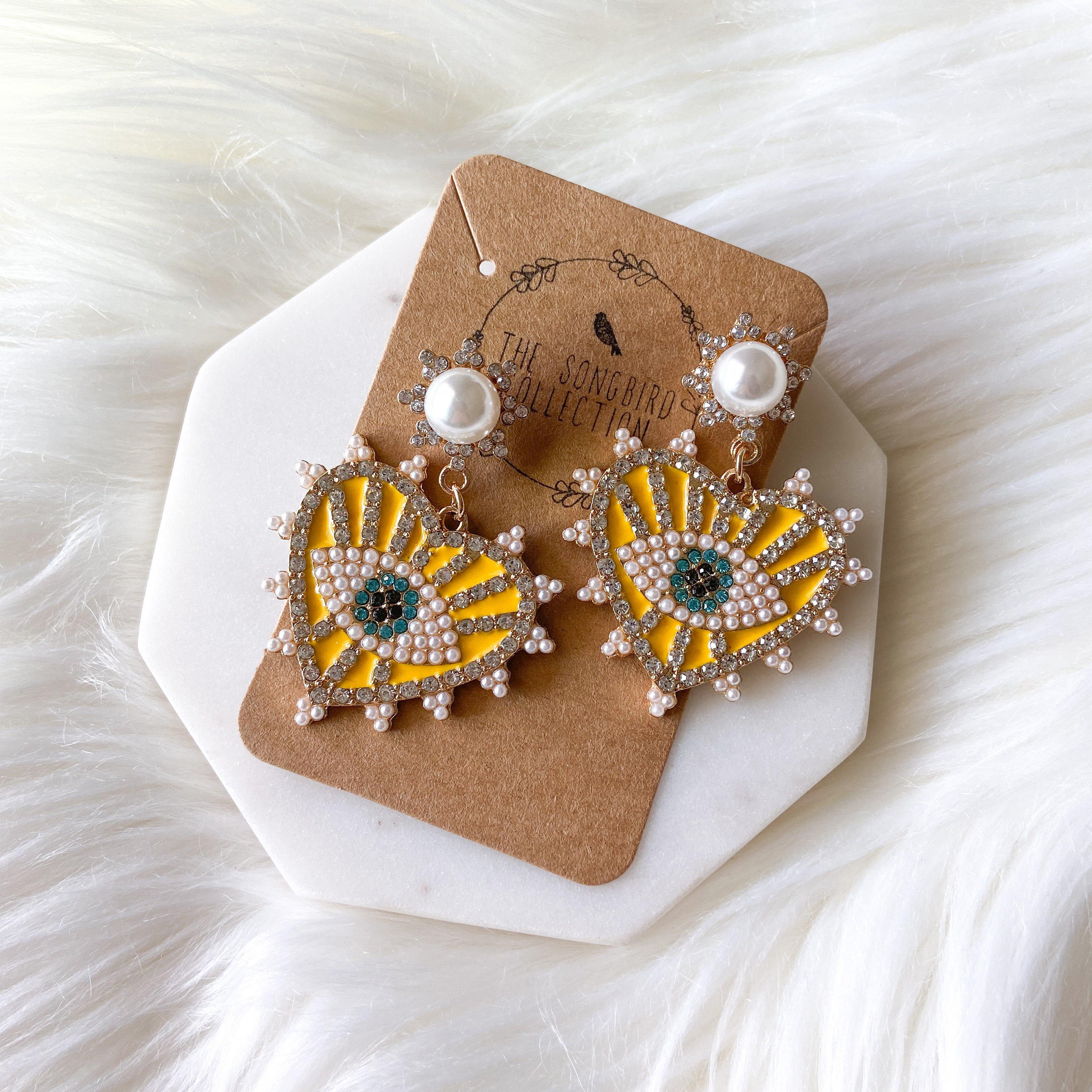 Eye + Heart Earrings - 6 Colors LAST CHANCE! - Image 11