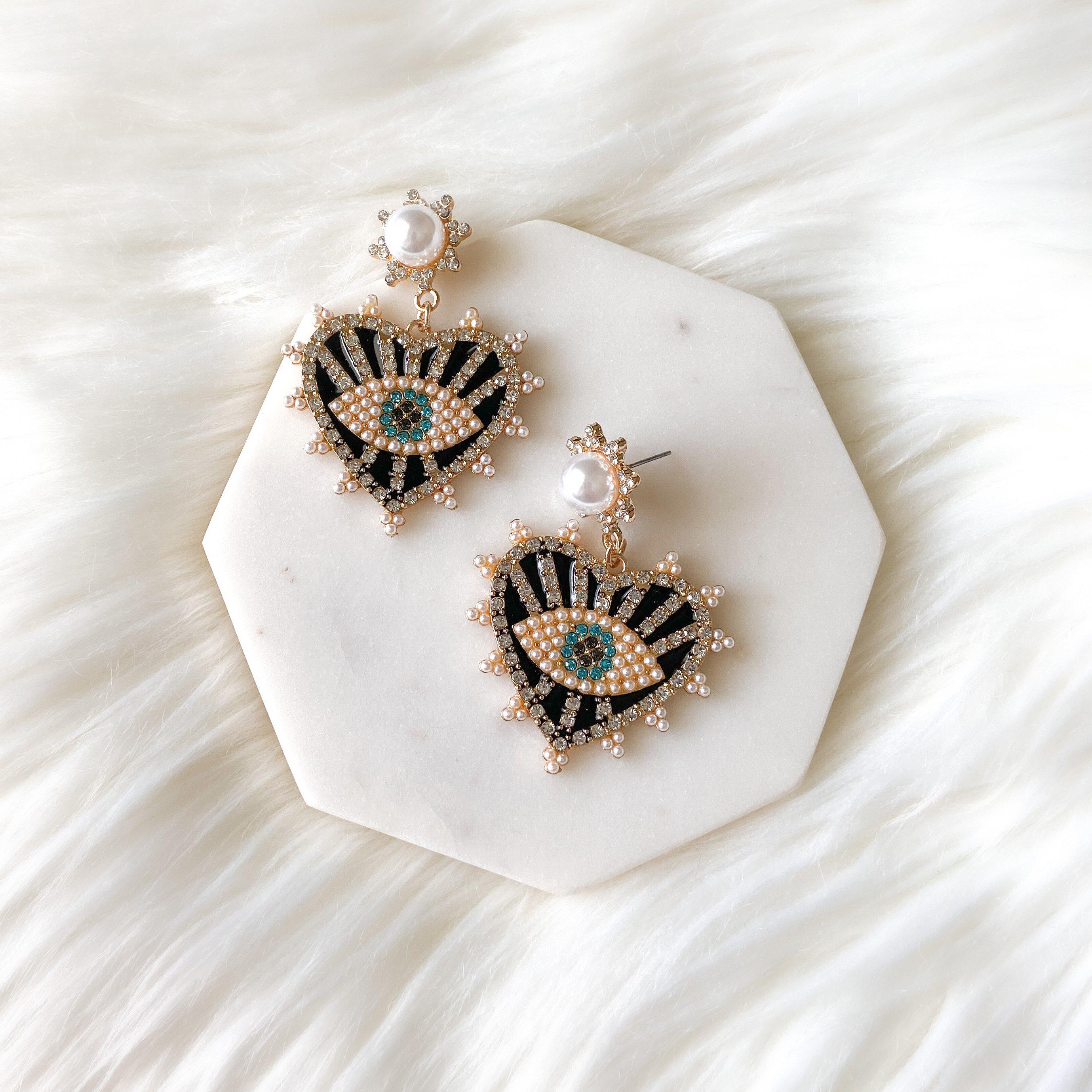 Eye + Heart Earrings - 6 Colors LAST CHANCE! - Image 18