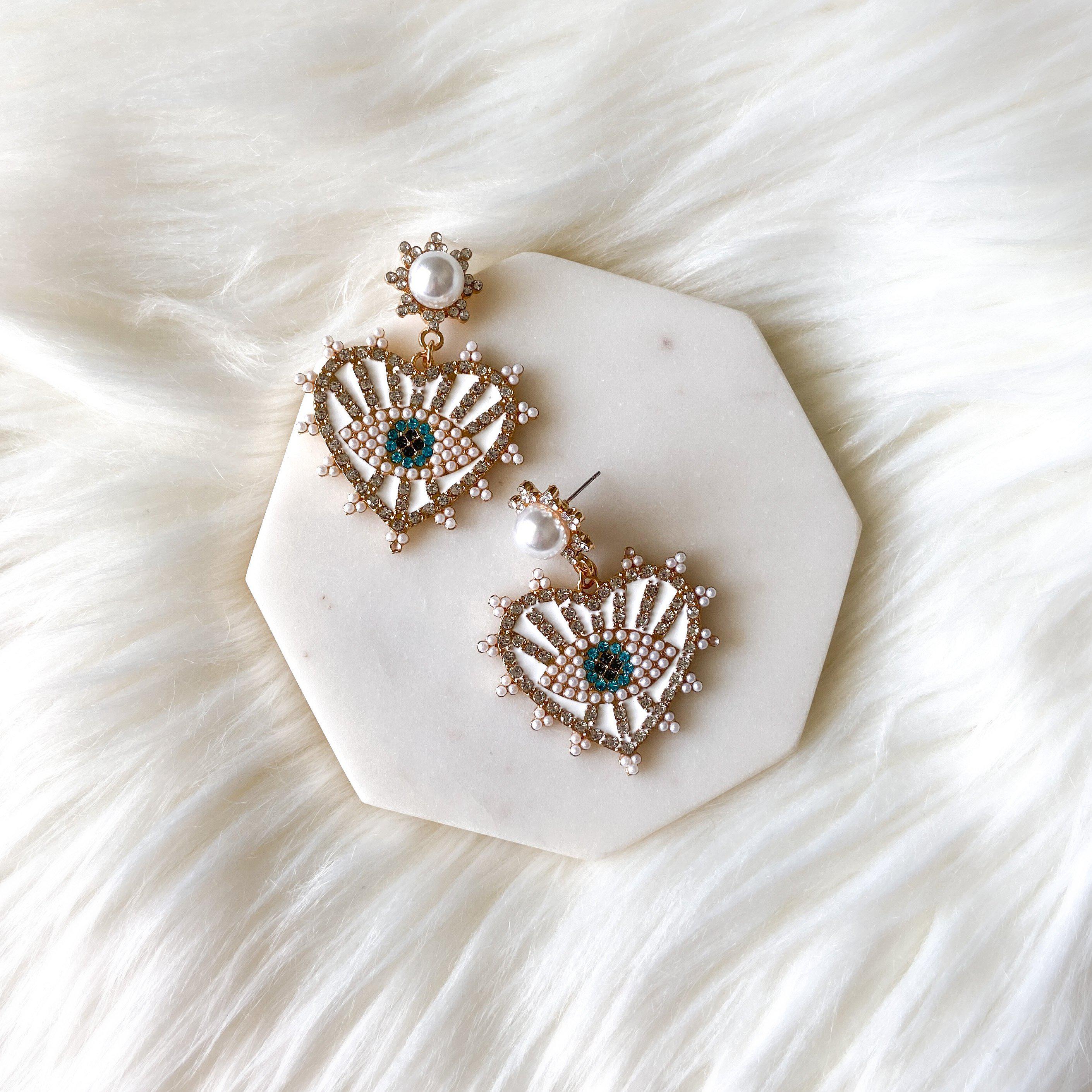 Eye + Heart Earrings - 6 Colors LAST CHANCE! - Image 19
