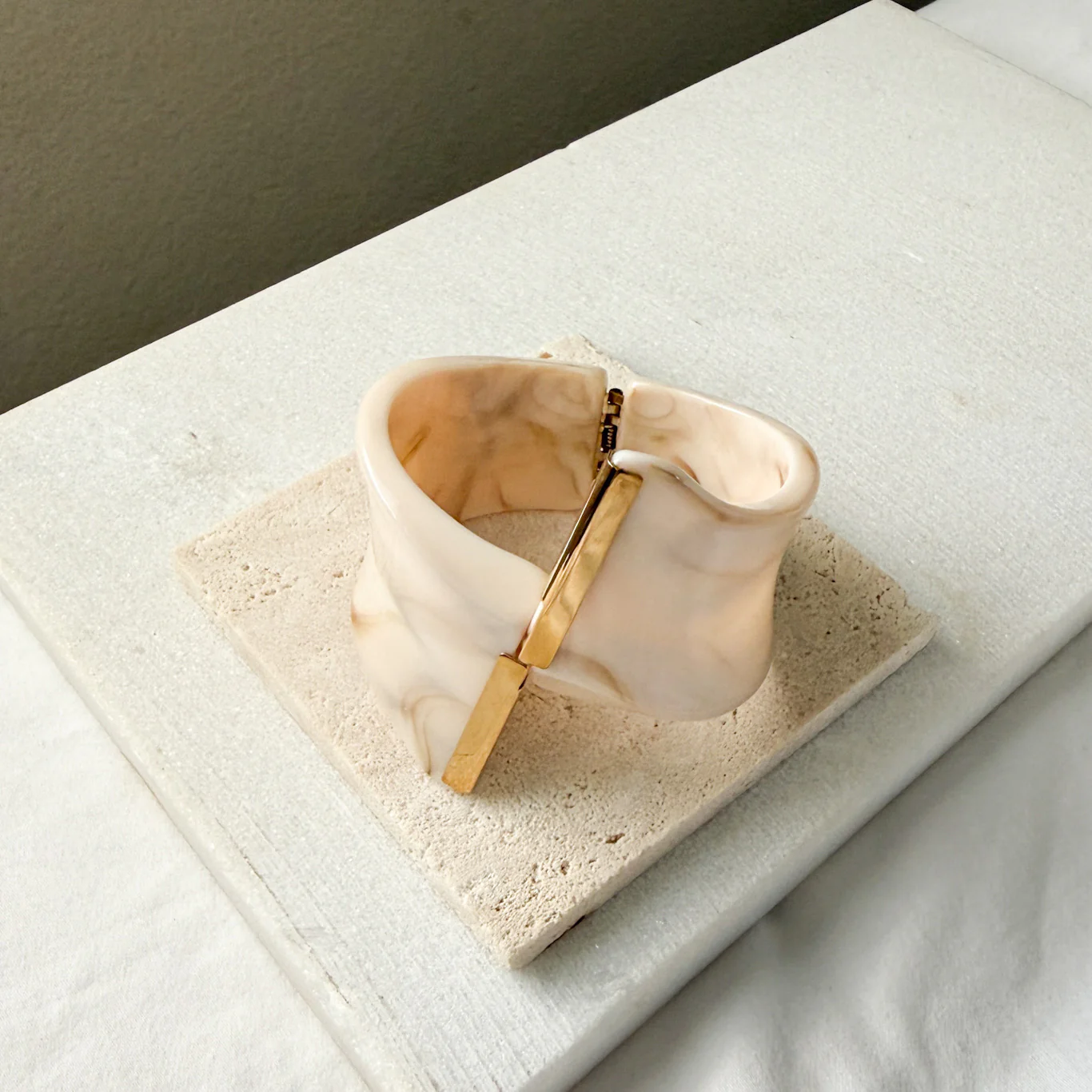 Gaia Sculptural Statement Bracelet - Image 15