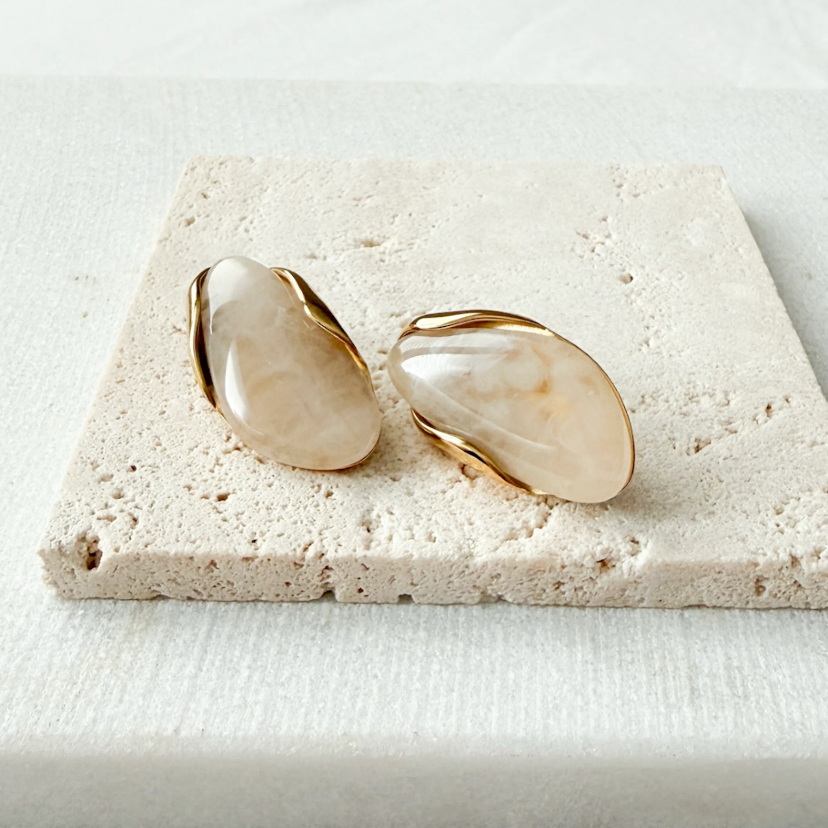 Gaia Sculptural Statement Earrings