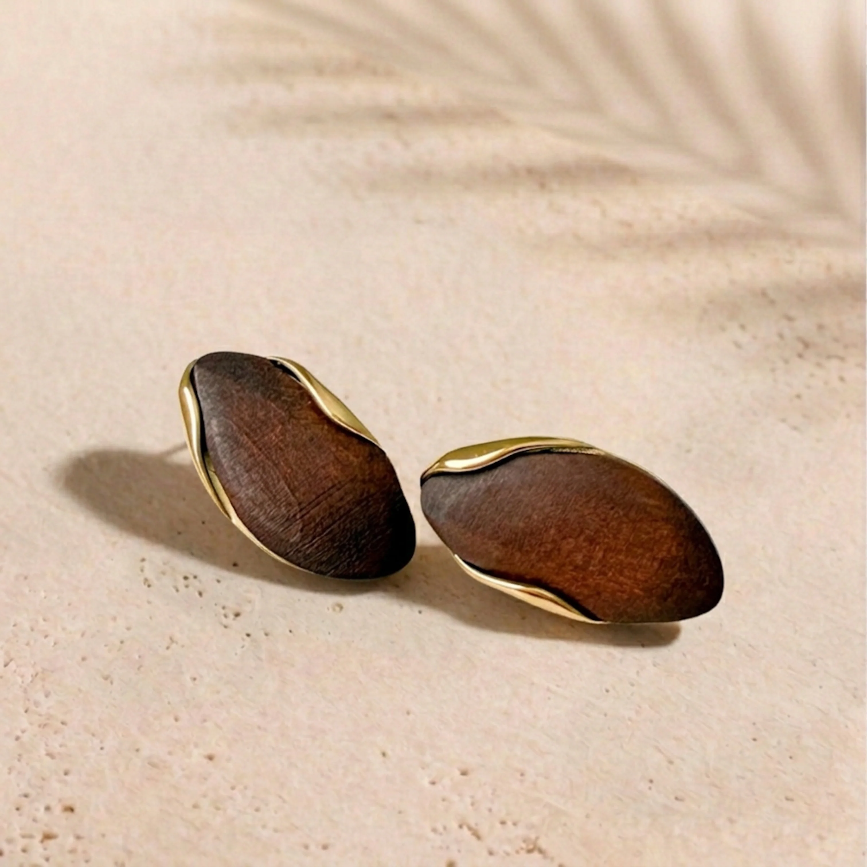 Gaia Sculptural Statement Earrings - Image 11