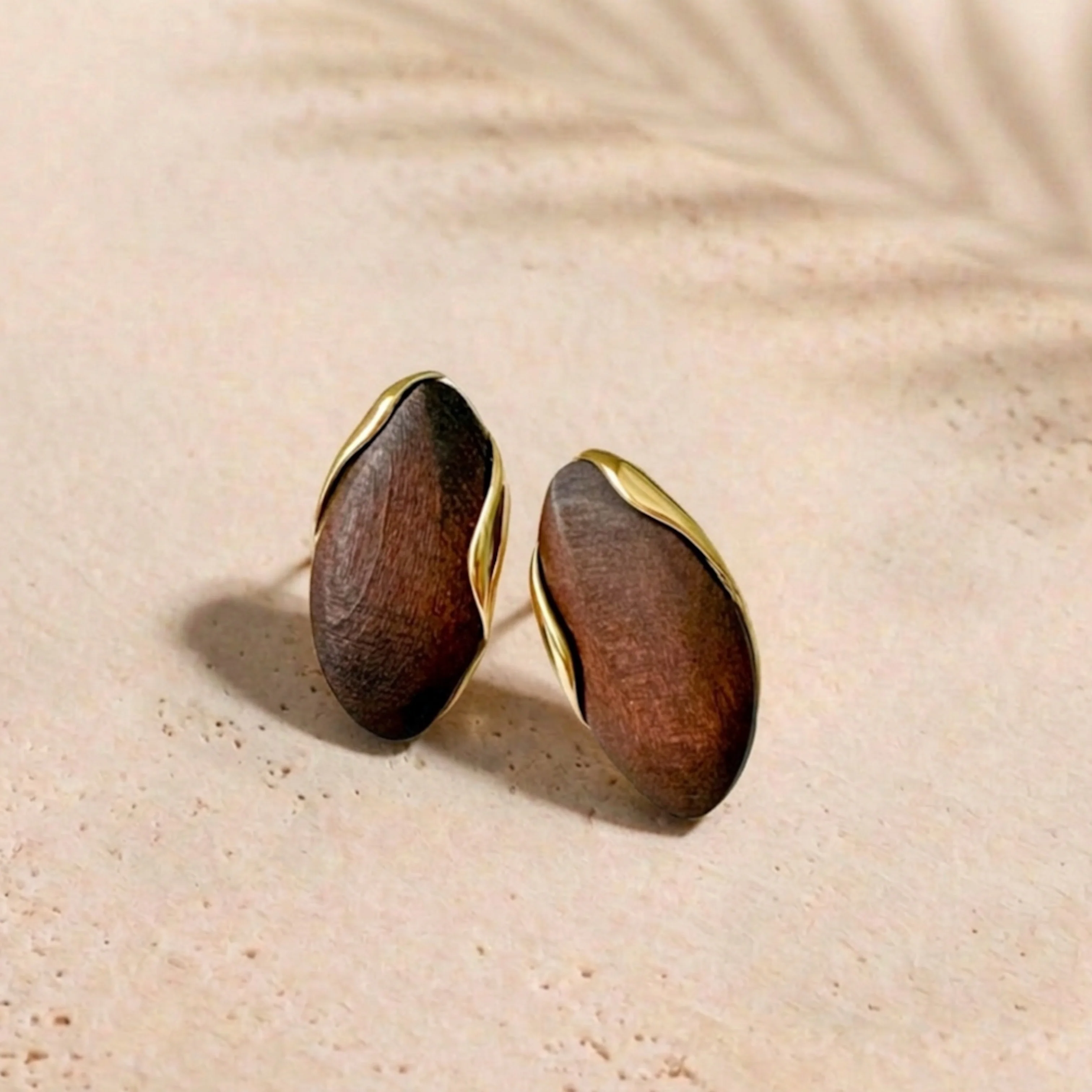 Gaia Sculptural Statement Earrings - Image 12