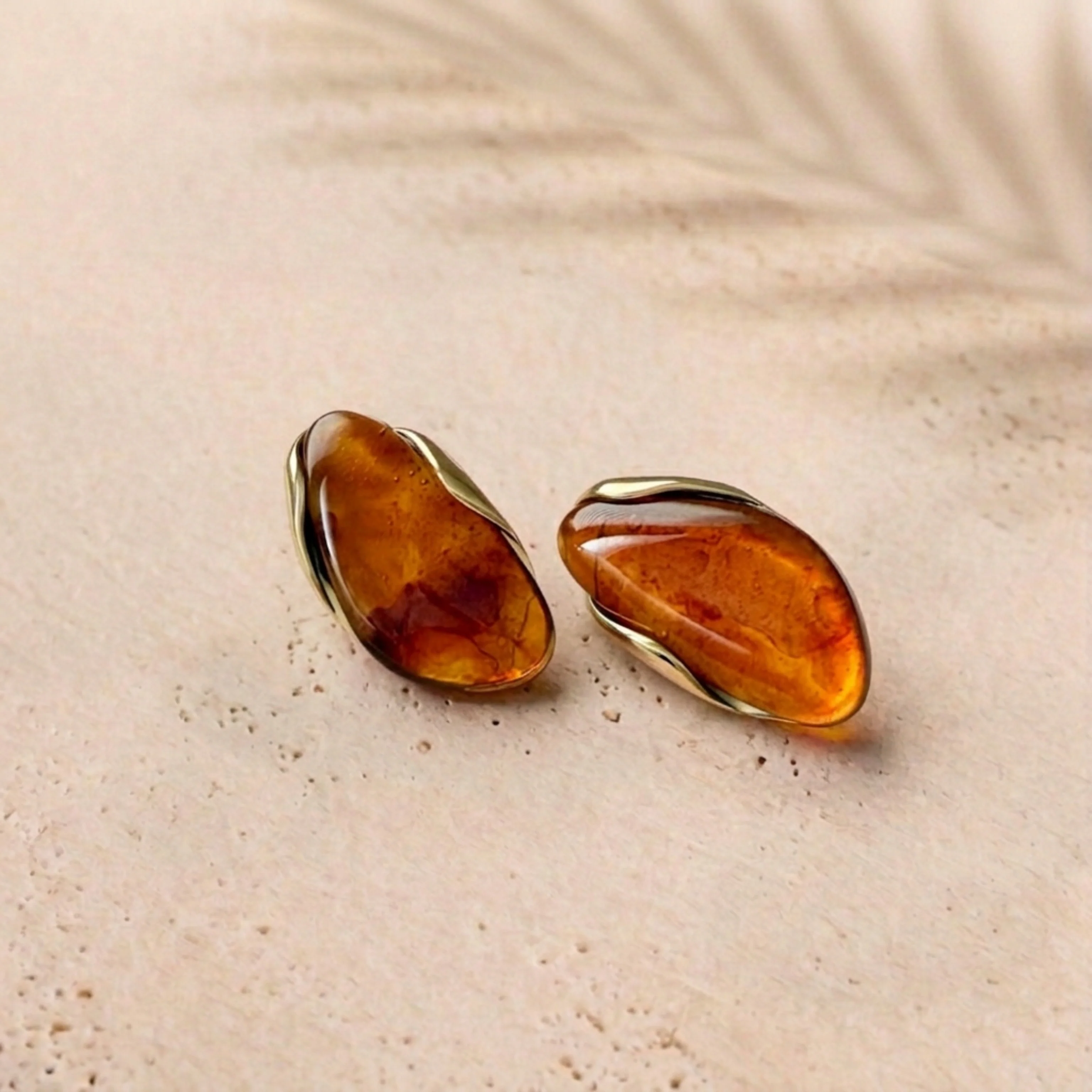 Gaia Sculptural Statement Earrings - Image 6
