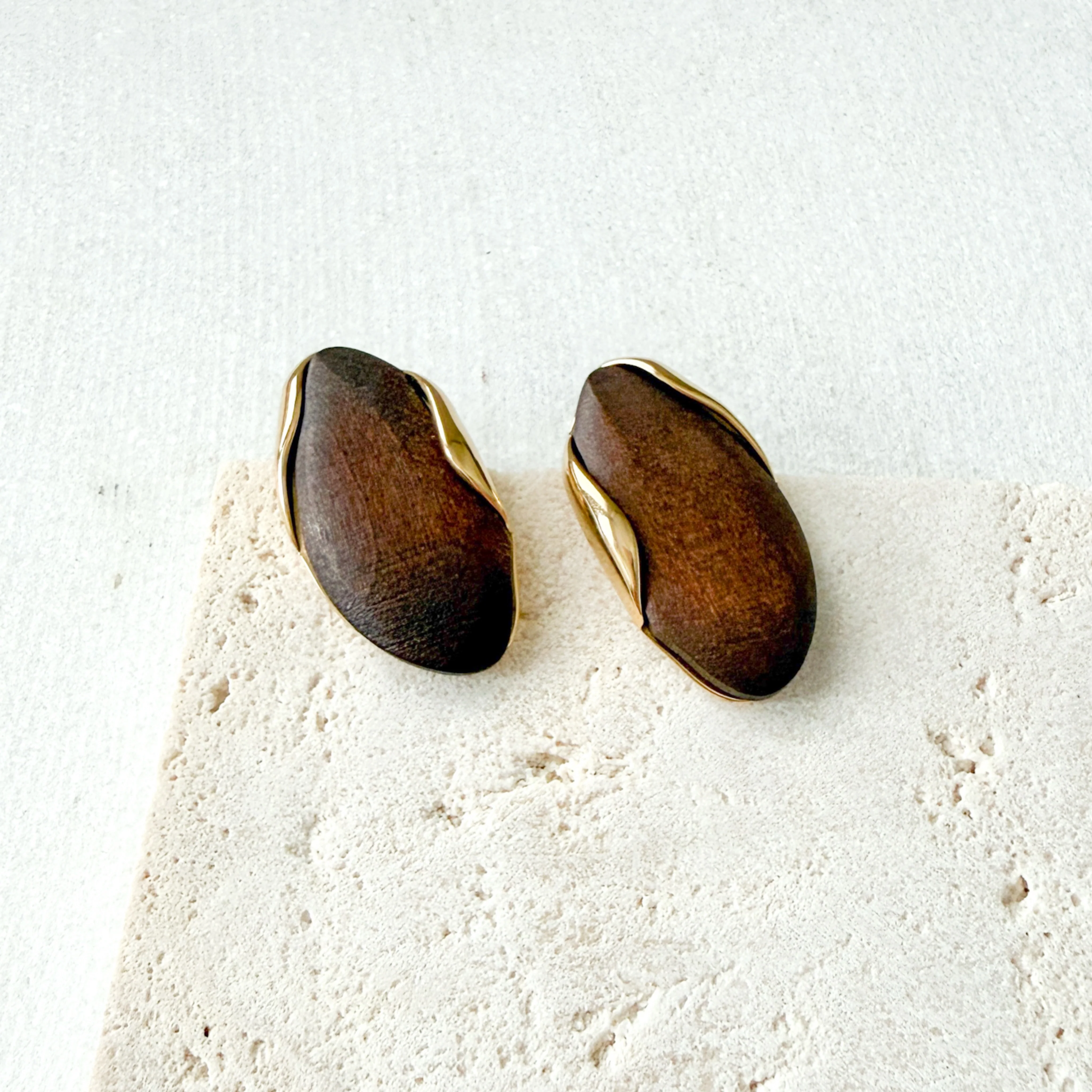 Gaia Sculptural Statement Earrings - Image 9