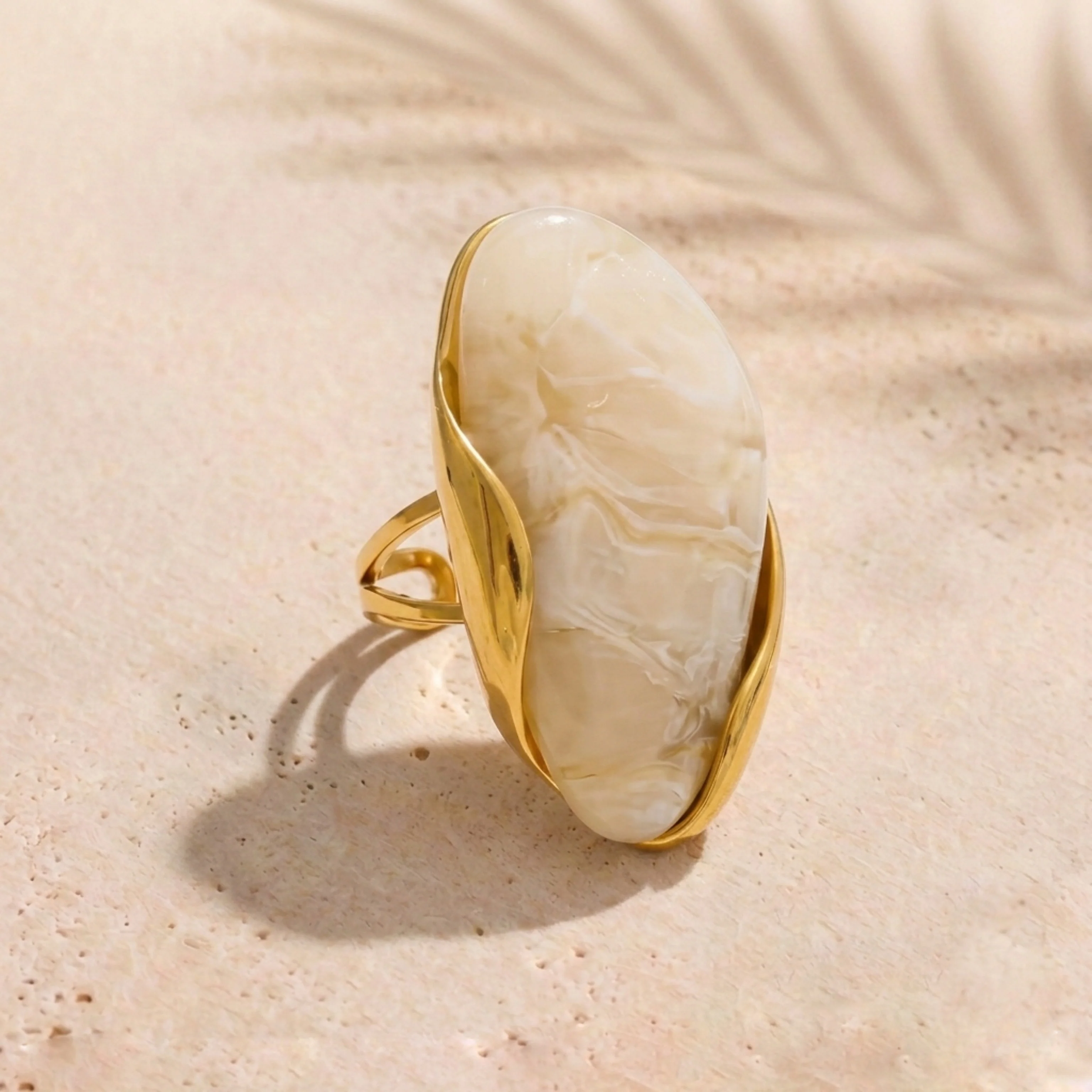 Gaia Sculptural Statement Ring