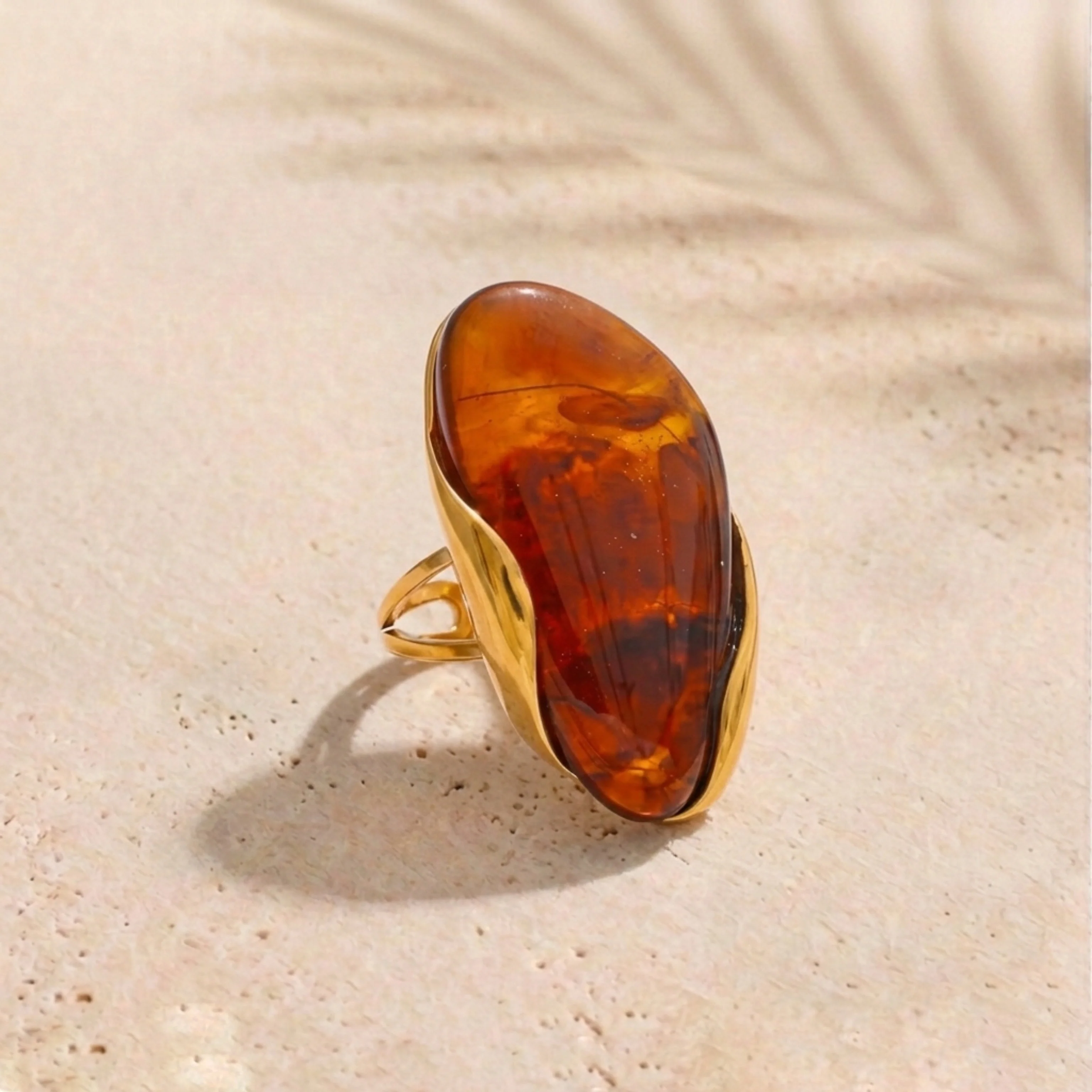 Gaia Sculptural Statement Ring - Image 11