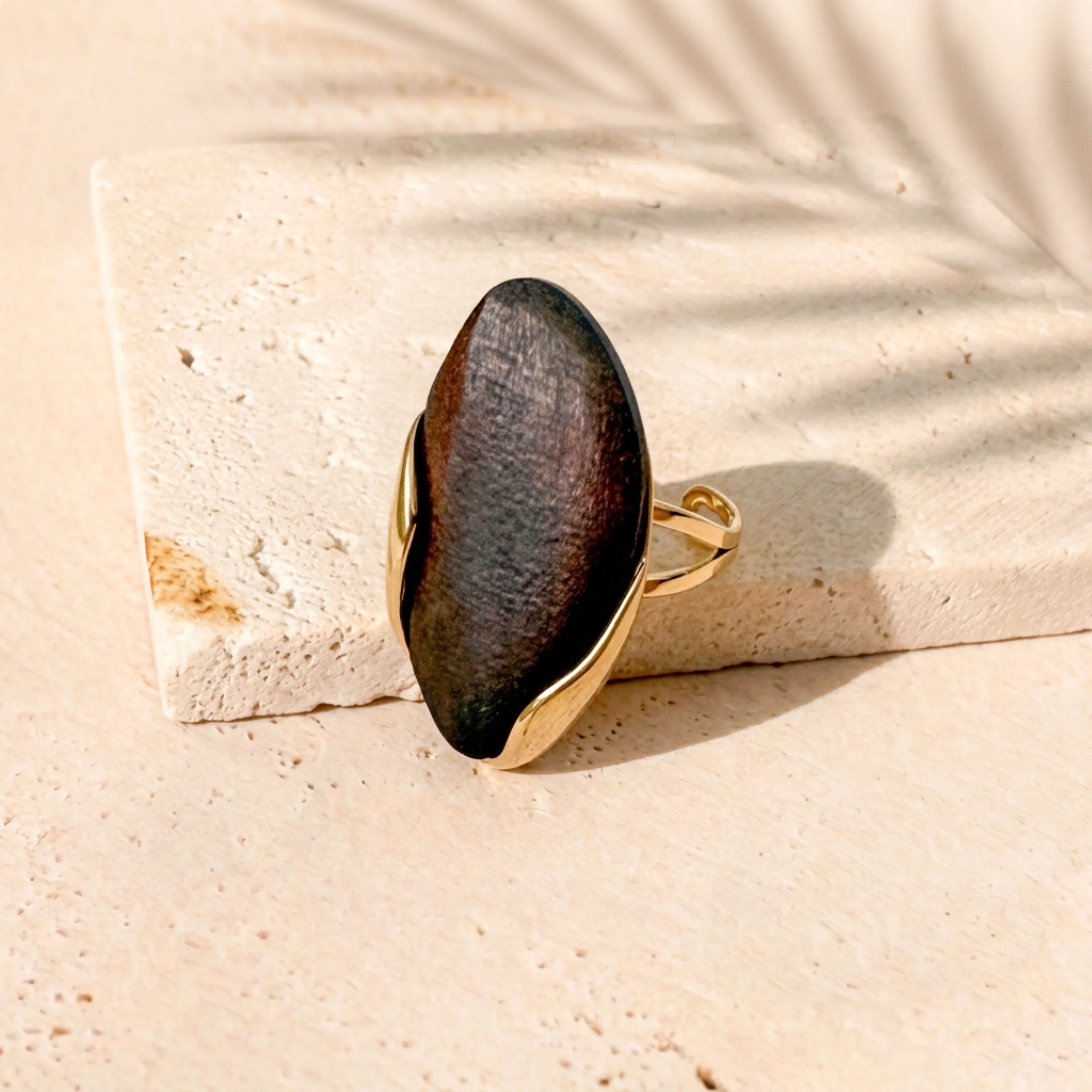 Gaia Sculptural Statement Ring - Image 8