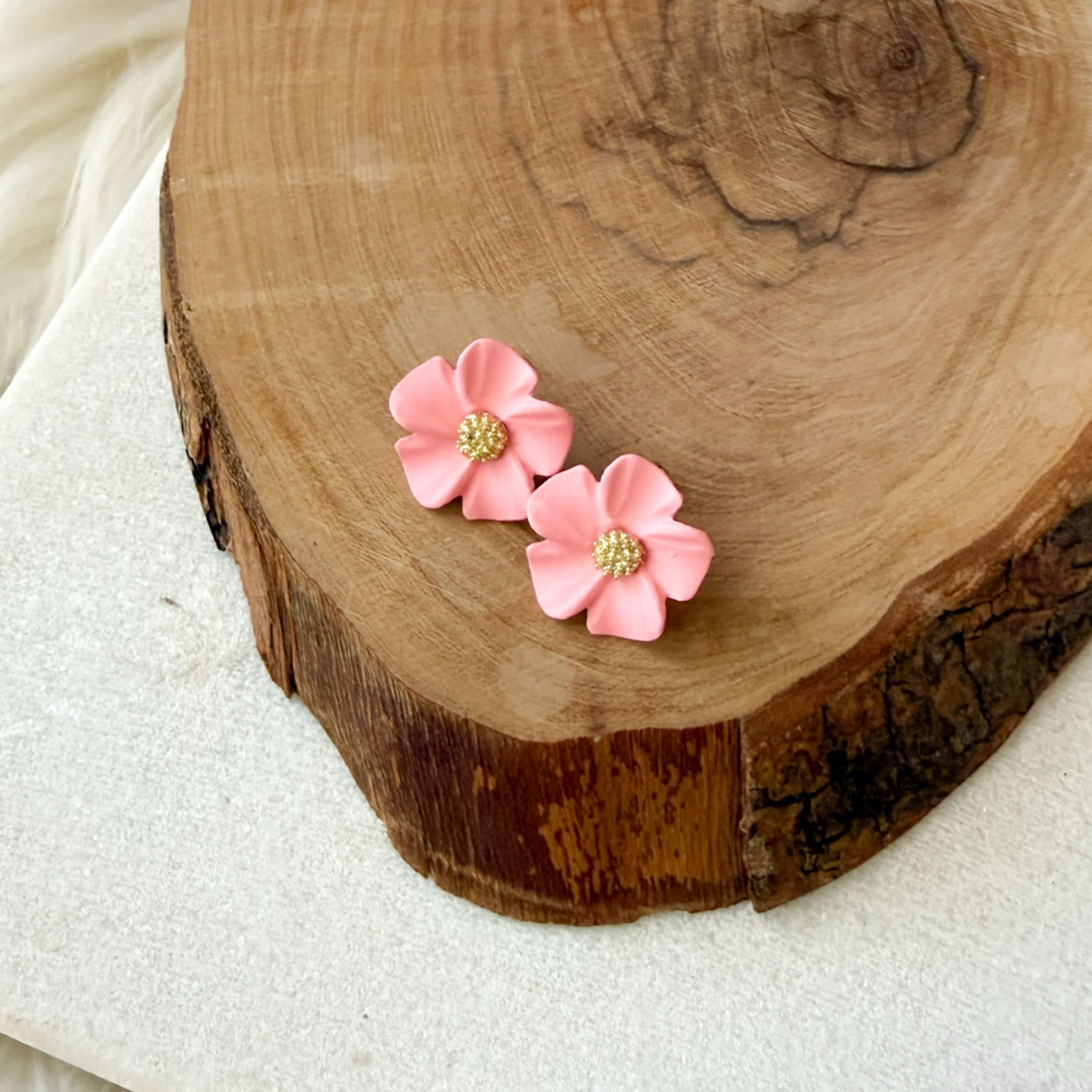 Gardenia Blossom Earrings - Image 11