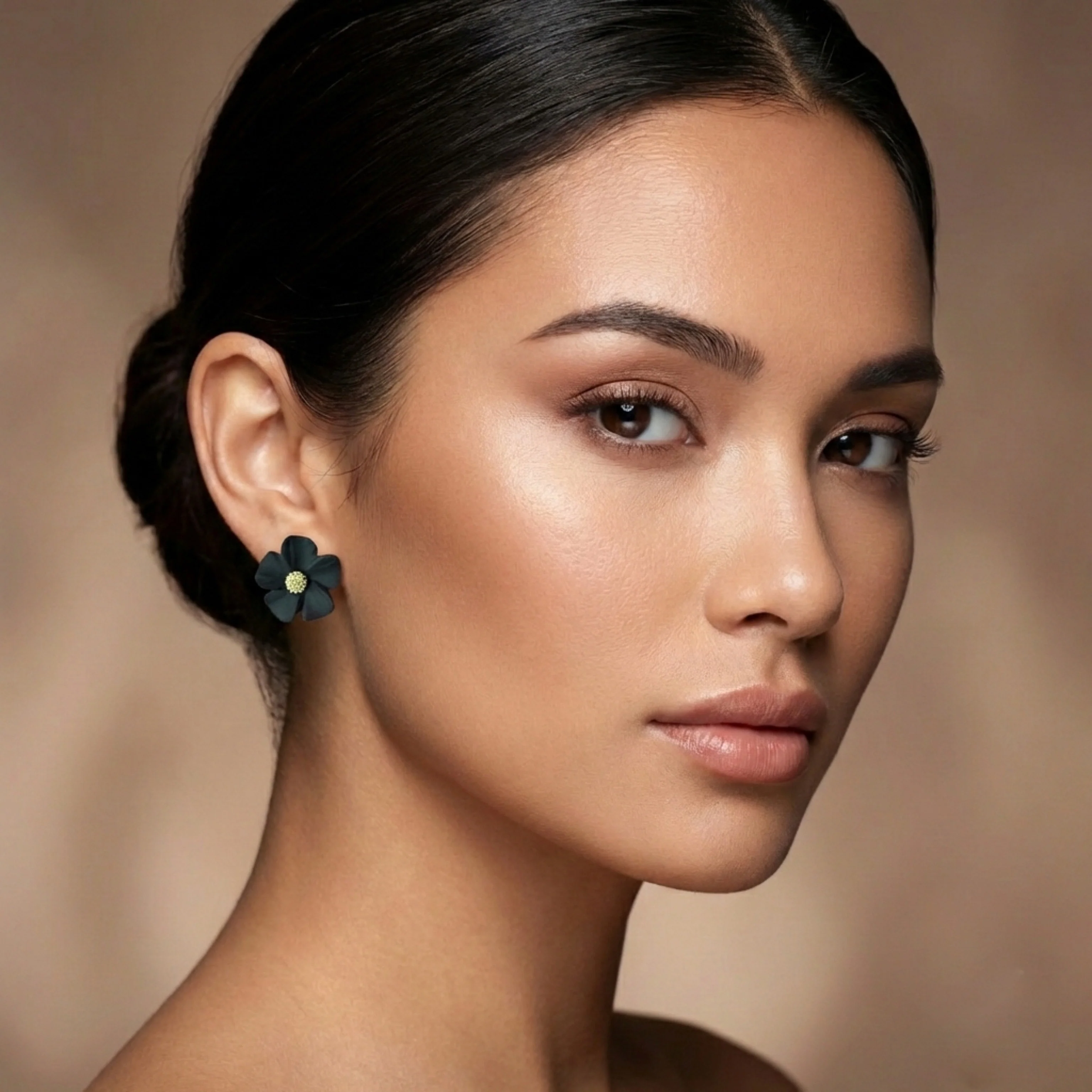 Gardenia Blossom Earrings - Image 6