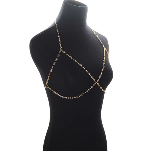 Golden Glory Body + Bra Chain - Image 5