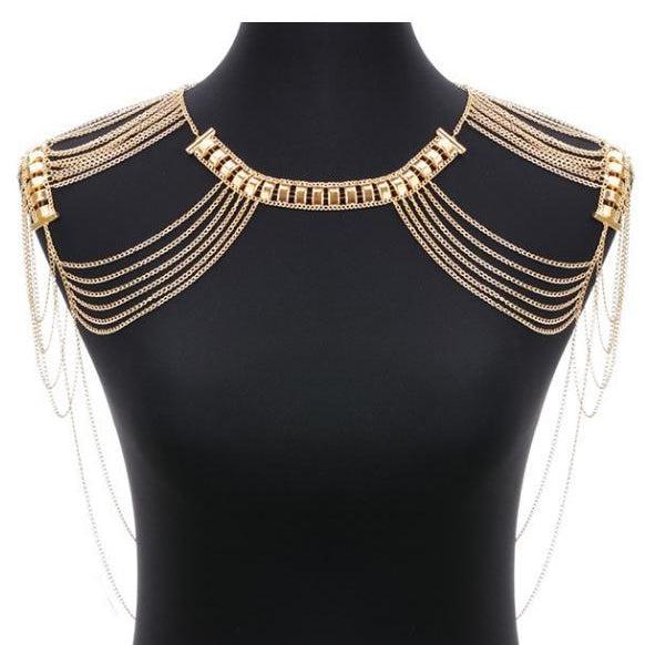 Golden Goddess Shoulder Chains - Image 10