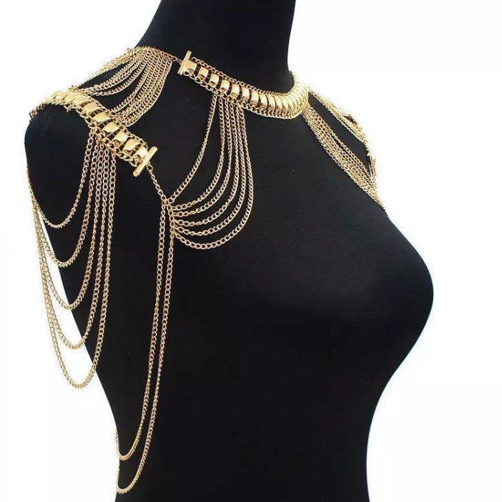 Golden Goddess Shoulder Chains - Image 11