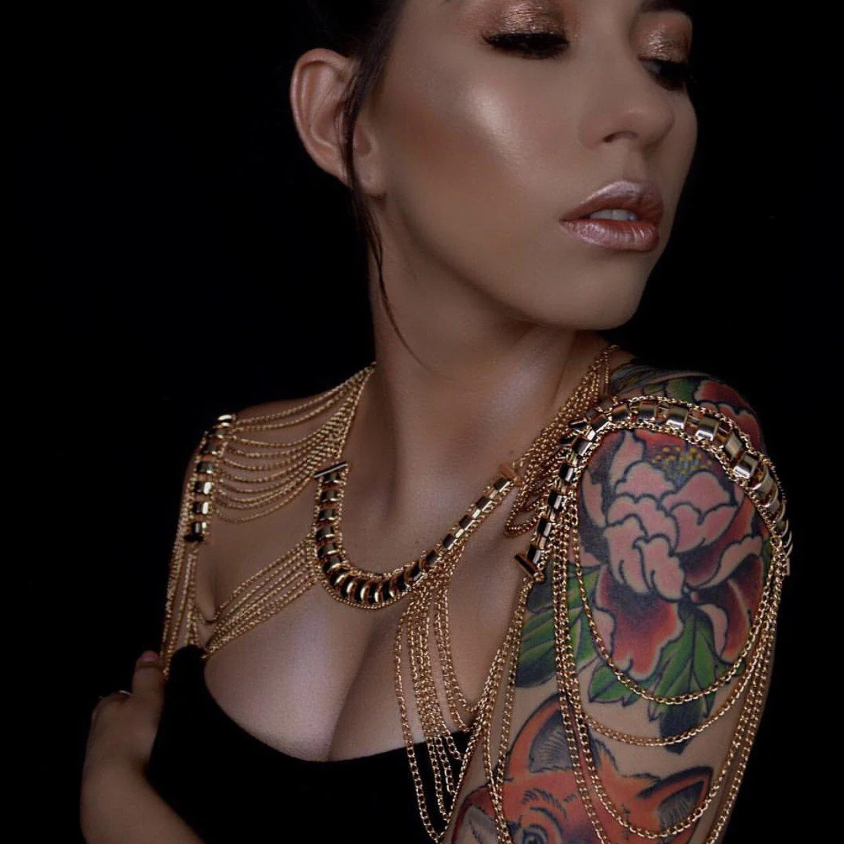 Golden Goddess Shoulder Chains - Image 5