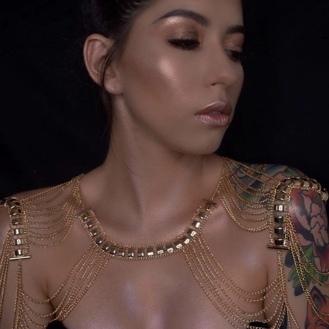 Golden Goddess Shoulder Chains - Image 6