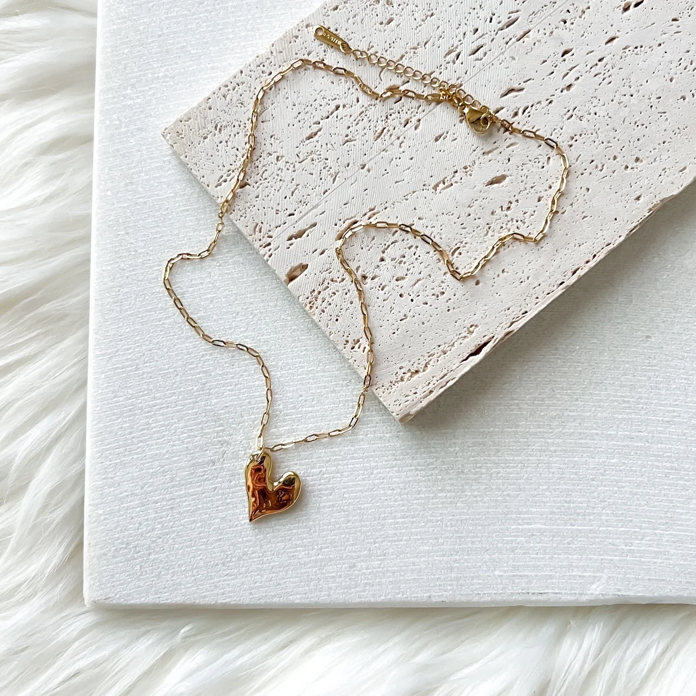 Hammered Heart Necklace - LAST CHANCE! - Image 14